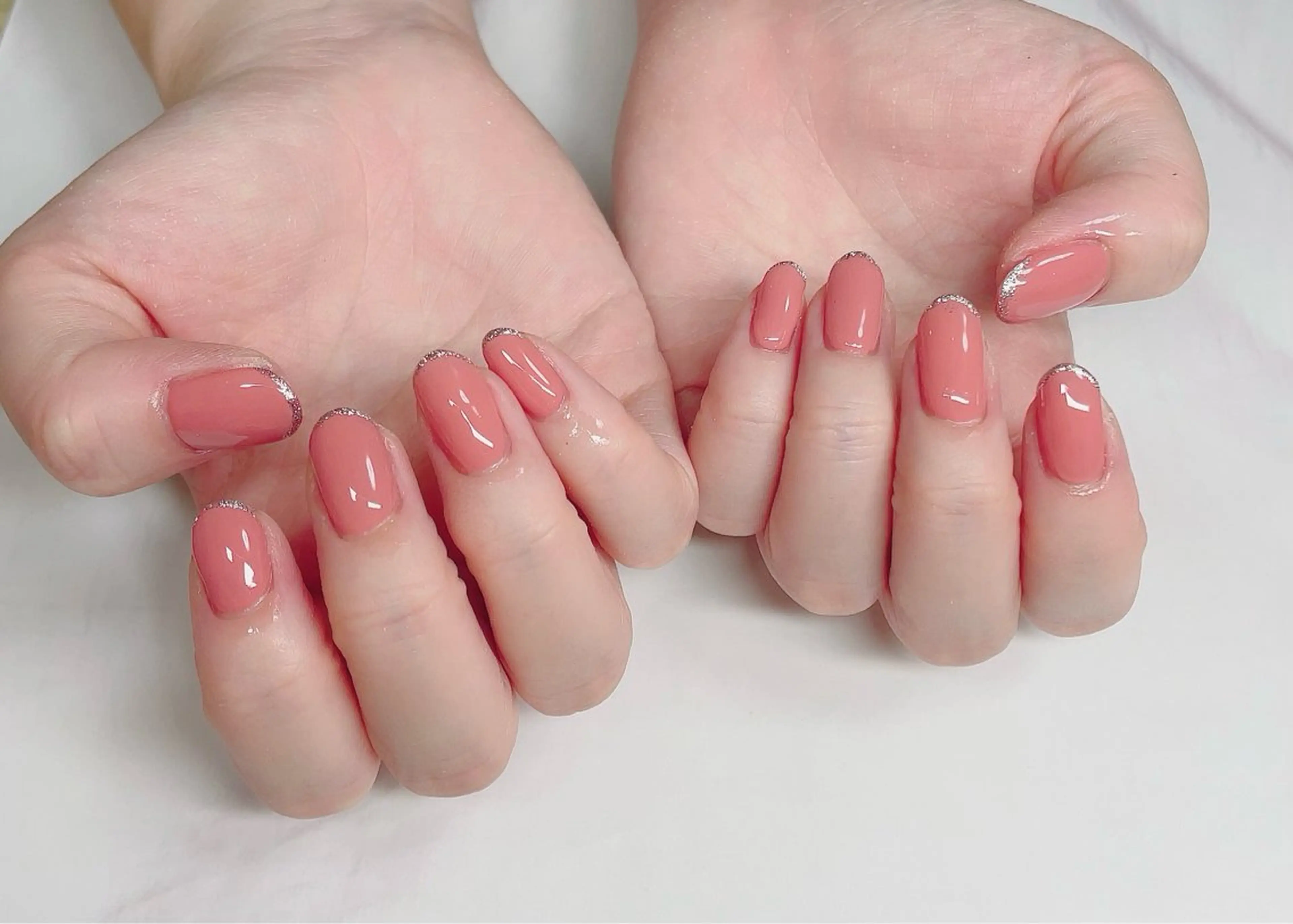 ネイル ラメ(グリッター) ハンドネイル NailbyN所属・Nail_by N1のネイルデザイン