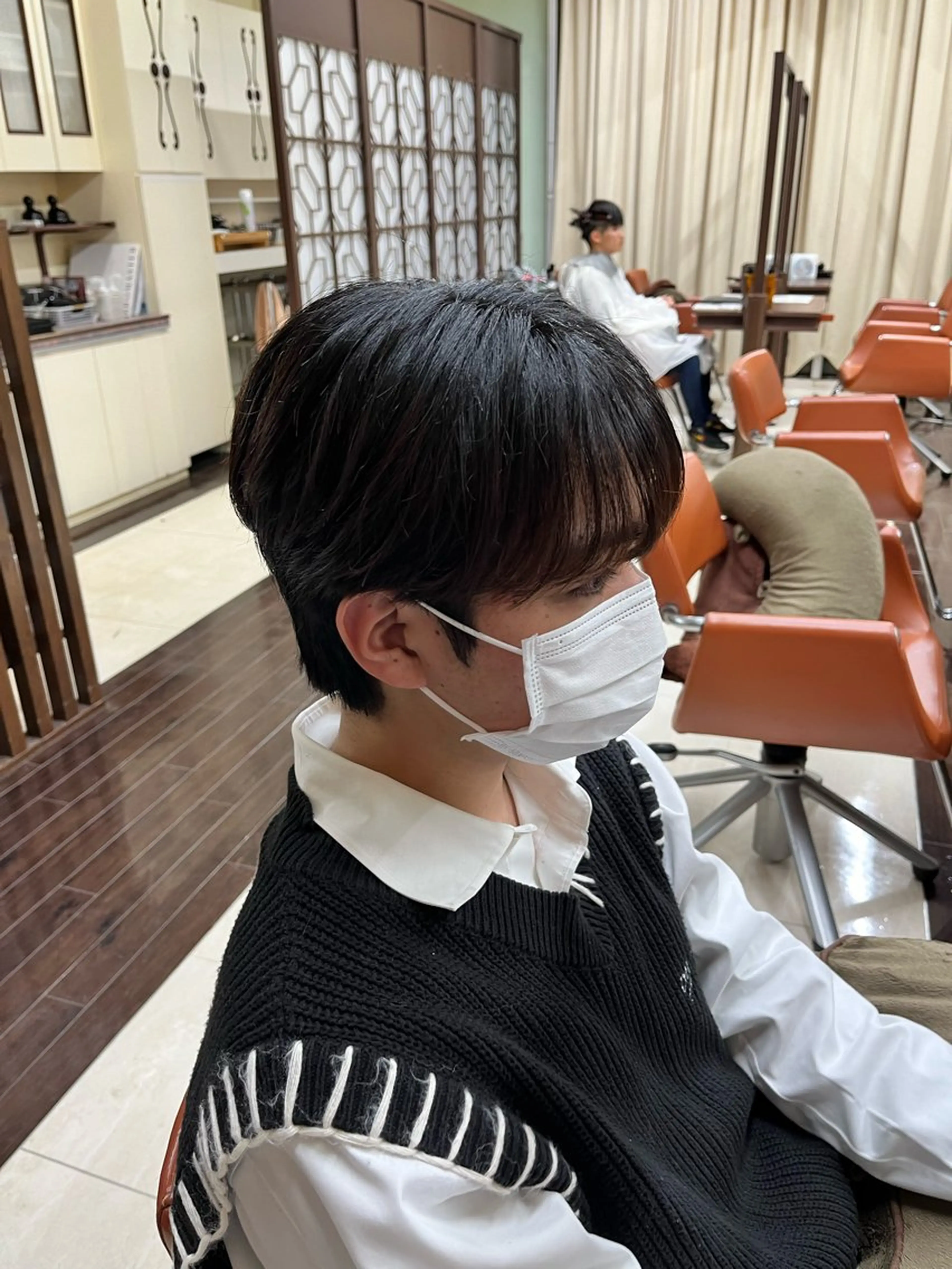 ショート メンズ メンズ韓国風 マッシュ シースルーマッシュ 韓国風ヘア AROH  men's cut&men's perm 船橋店所属・🧊メンズ特化🧊 高木航希のヘアスタイル