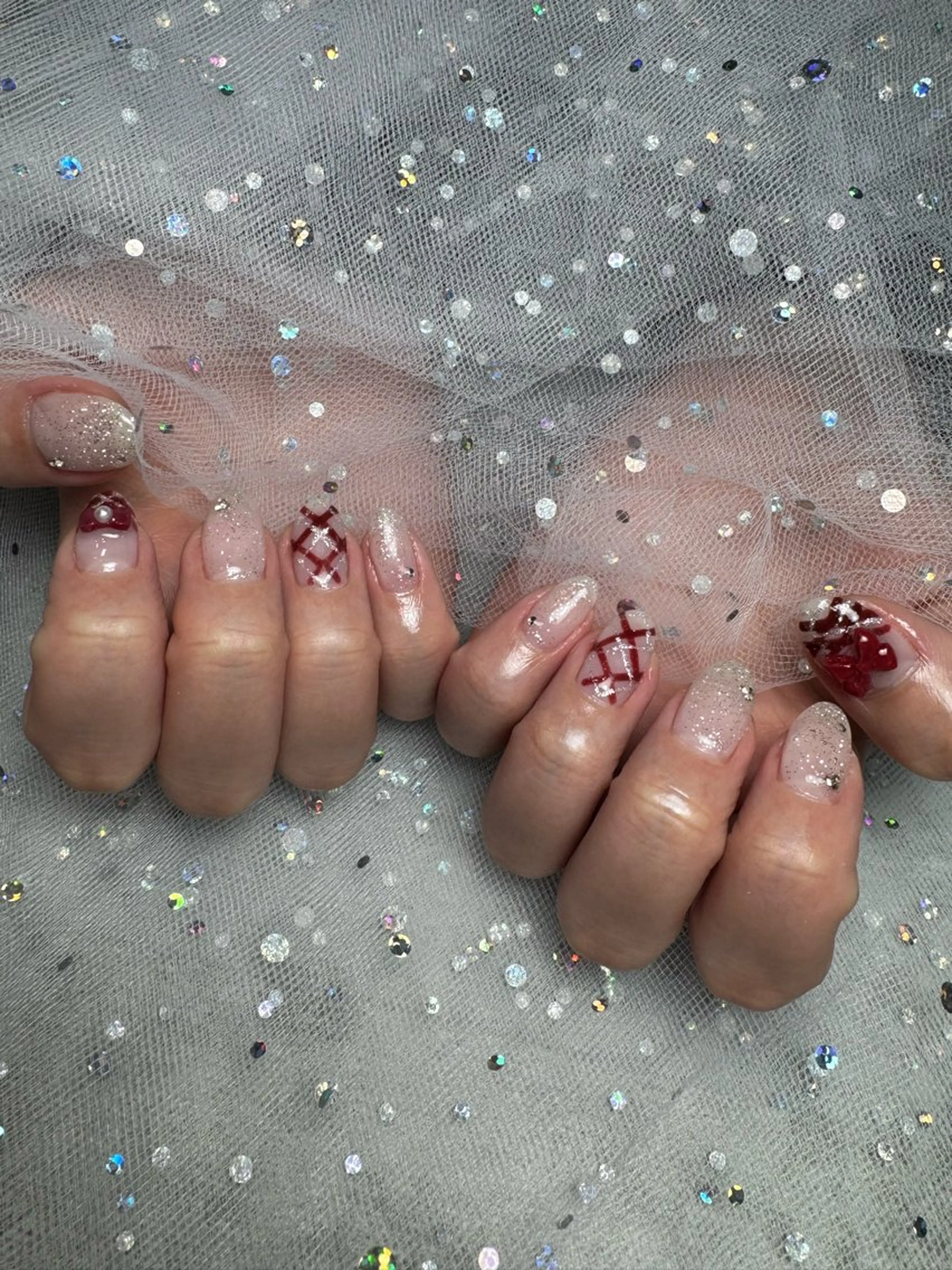 ネイル 冬ネイル クリスマス MATATABI. kumiのネイルデザイン