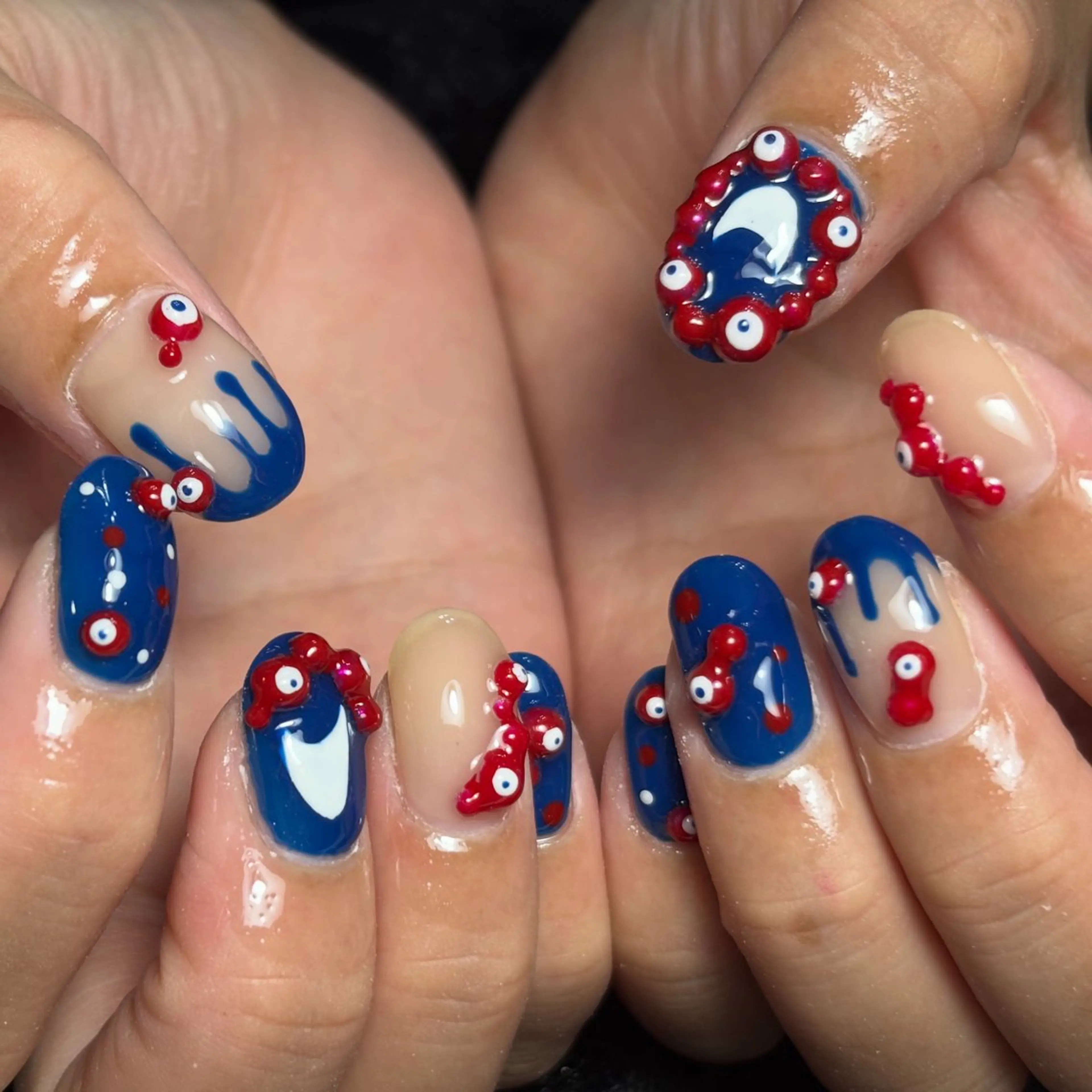 ネイル ハンドネイル フットネイル ✴︎ Delightのネイルデザイン