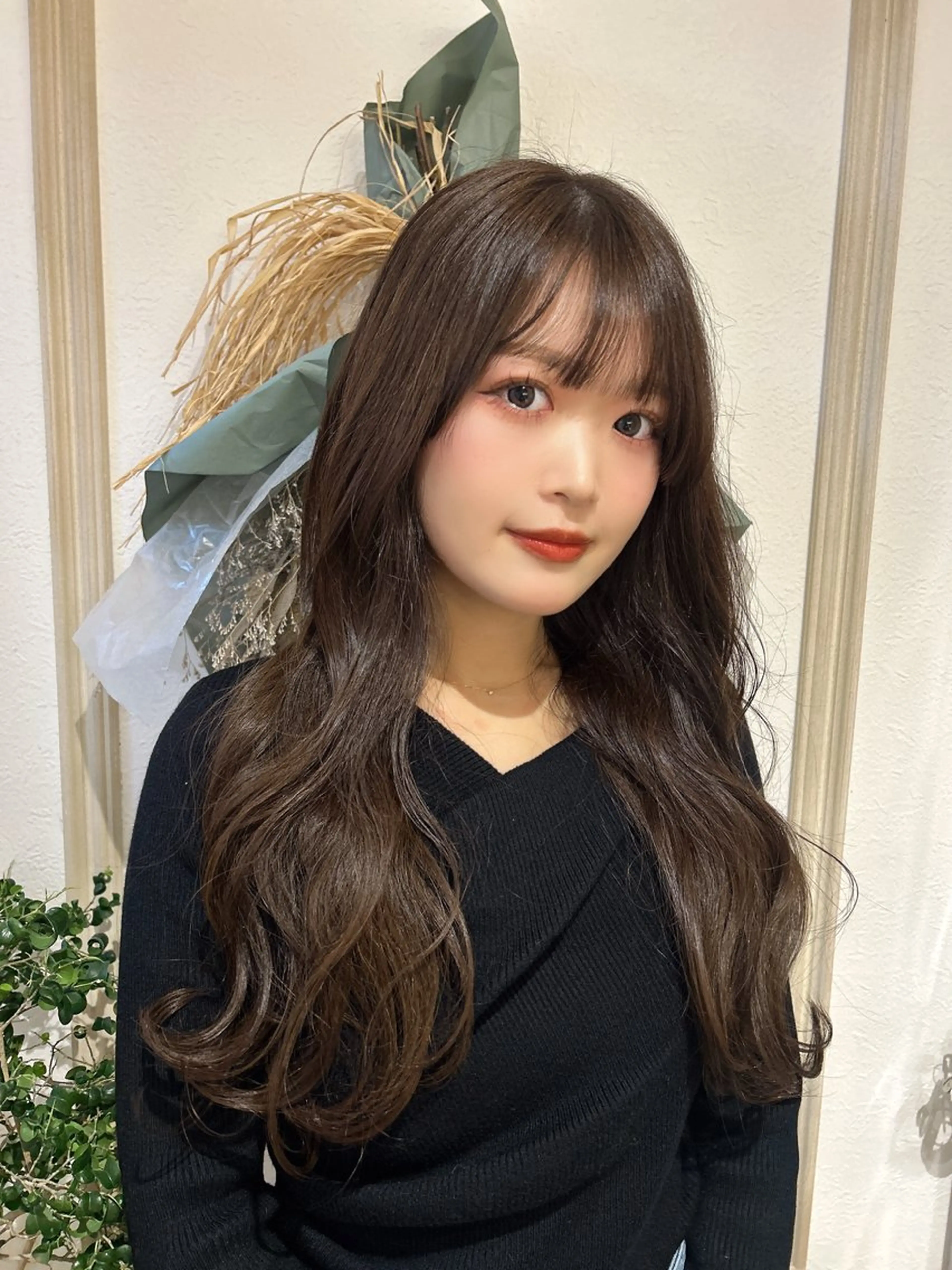 ロング カット ヘアカラー merc.🕊大西‎ 香瑚のヘアスタイル