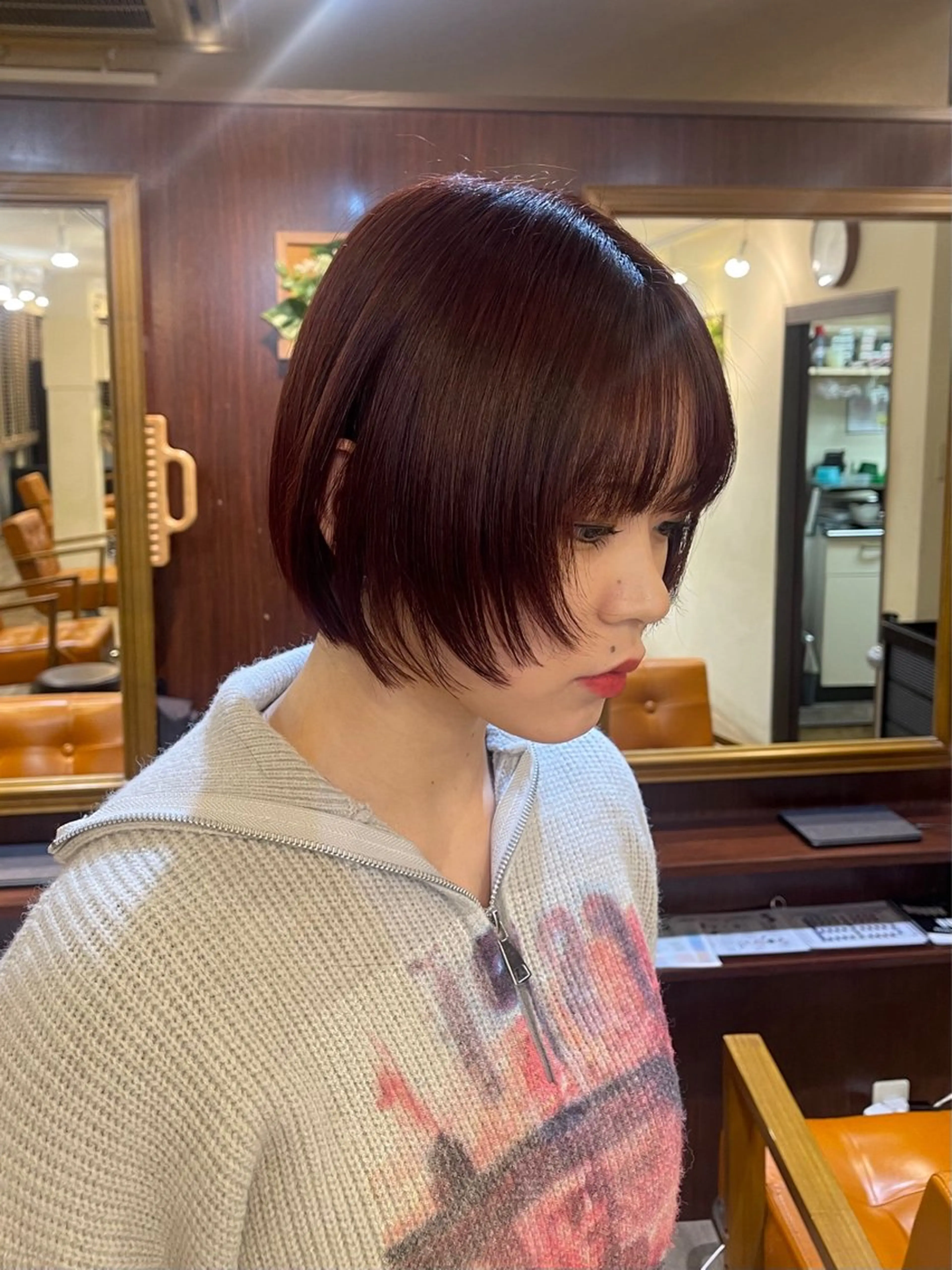 ショート カラー envogue ゆりのヘアスタイル