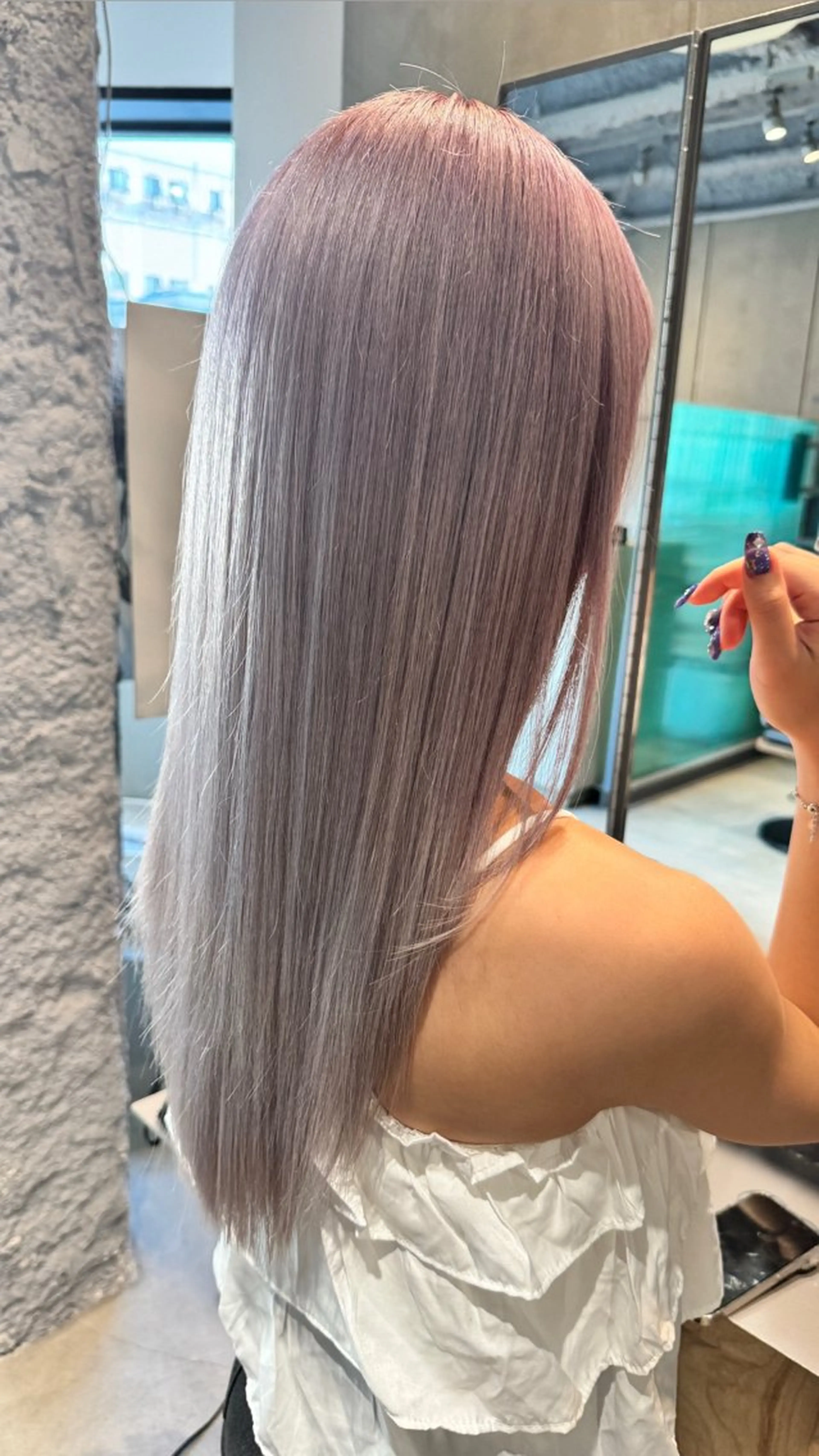 ロング カラー ROCAReTA kyoto所属・ながたに あやか🎀のヘアスタイル