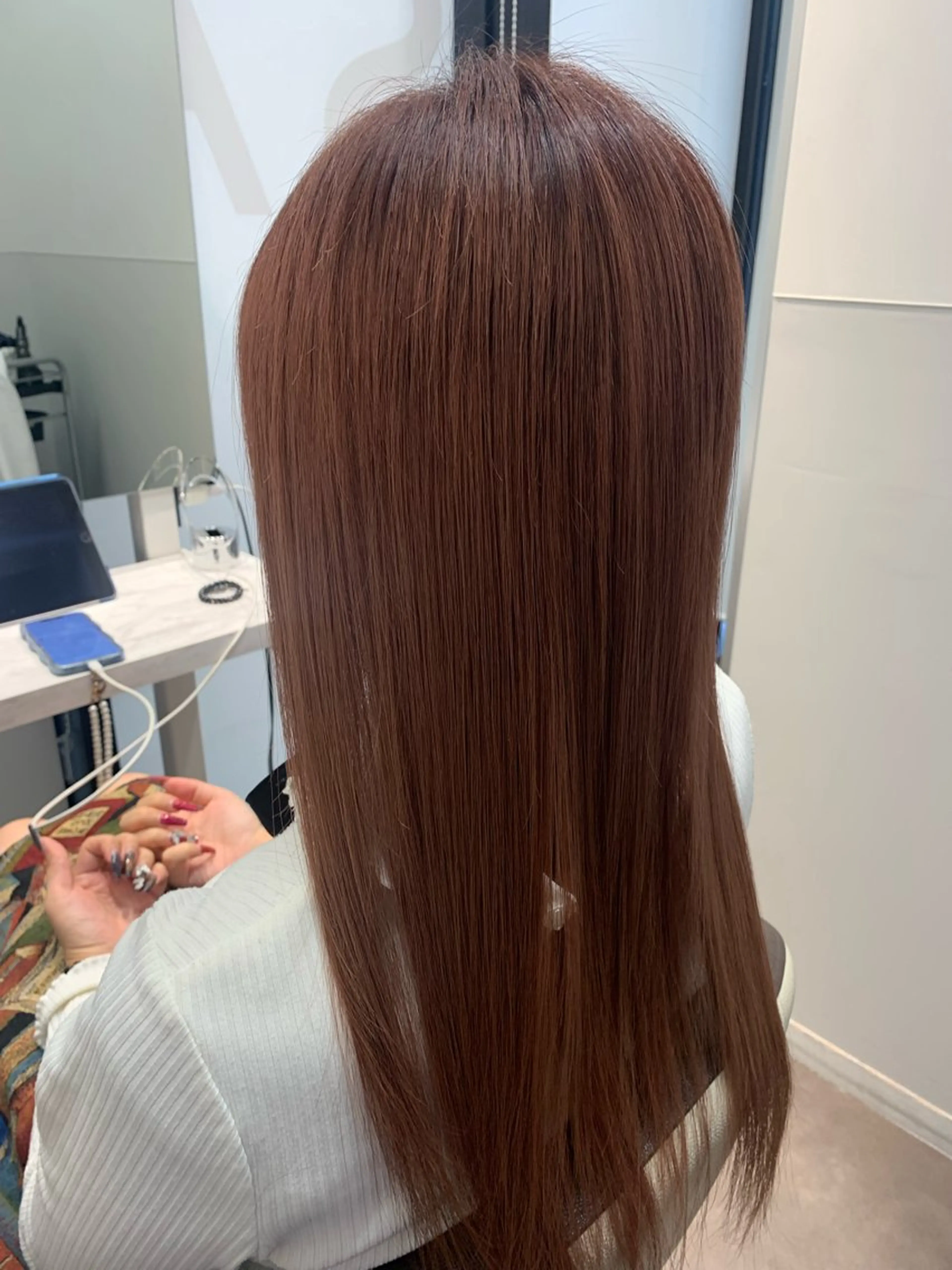 髪質改善超音波トリートメント(ロング料金胸下+1000円)の写真