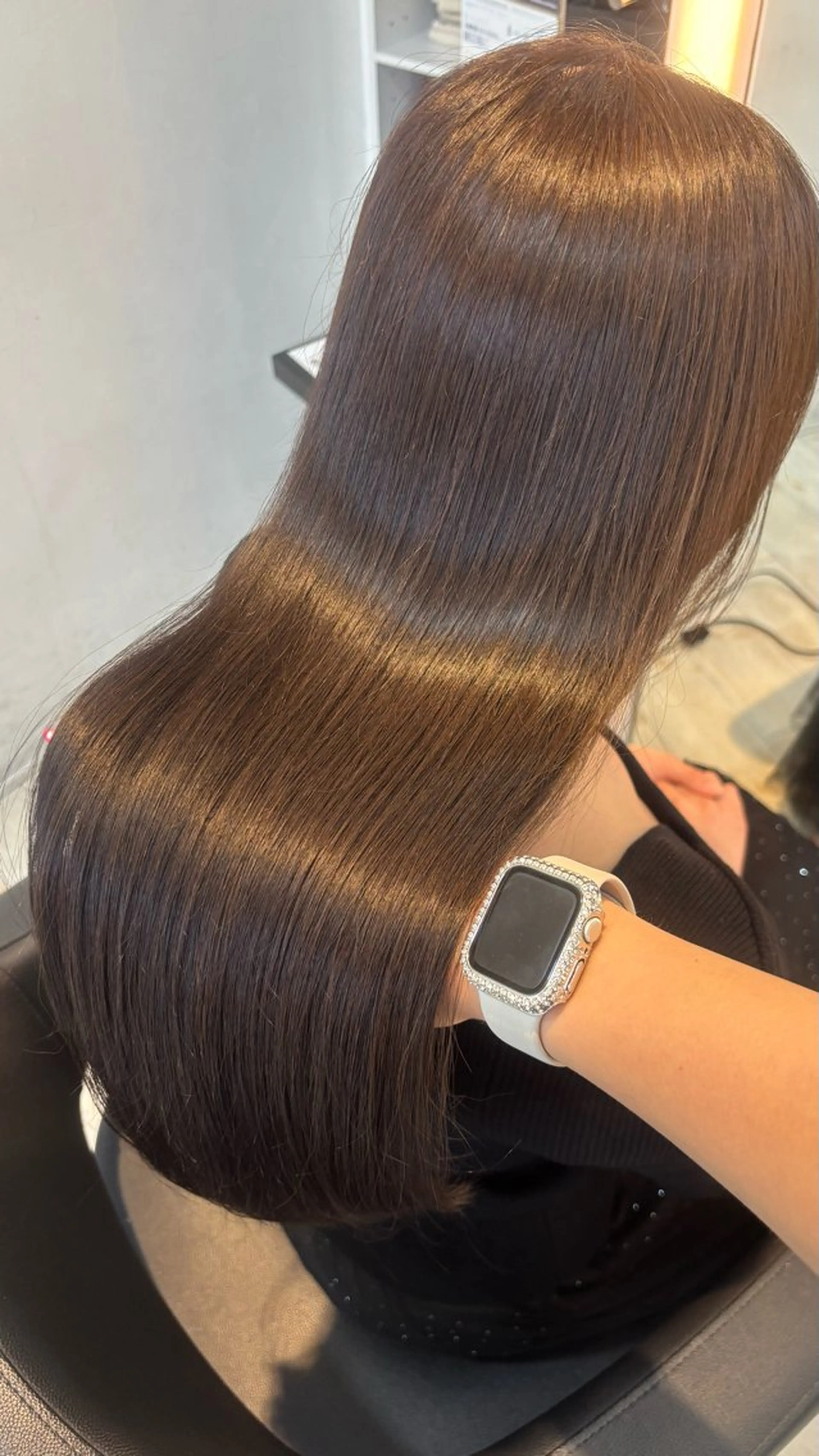 【髪質改善級‼️】髪質改善カラー➕カット➕トリートメントの写真