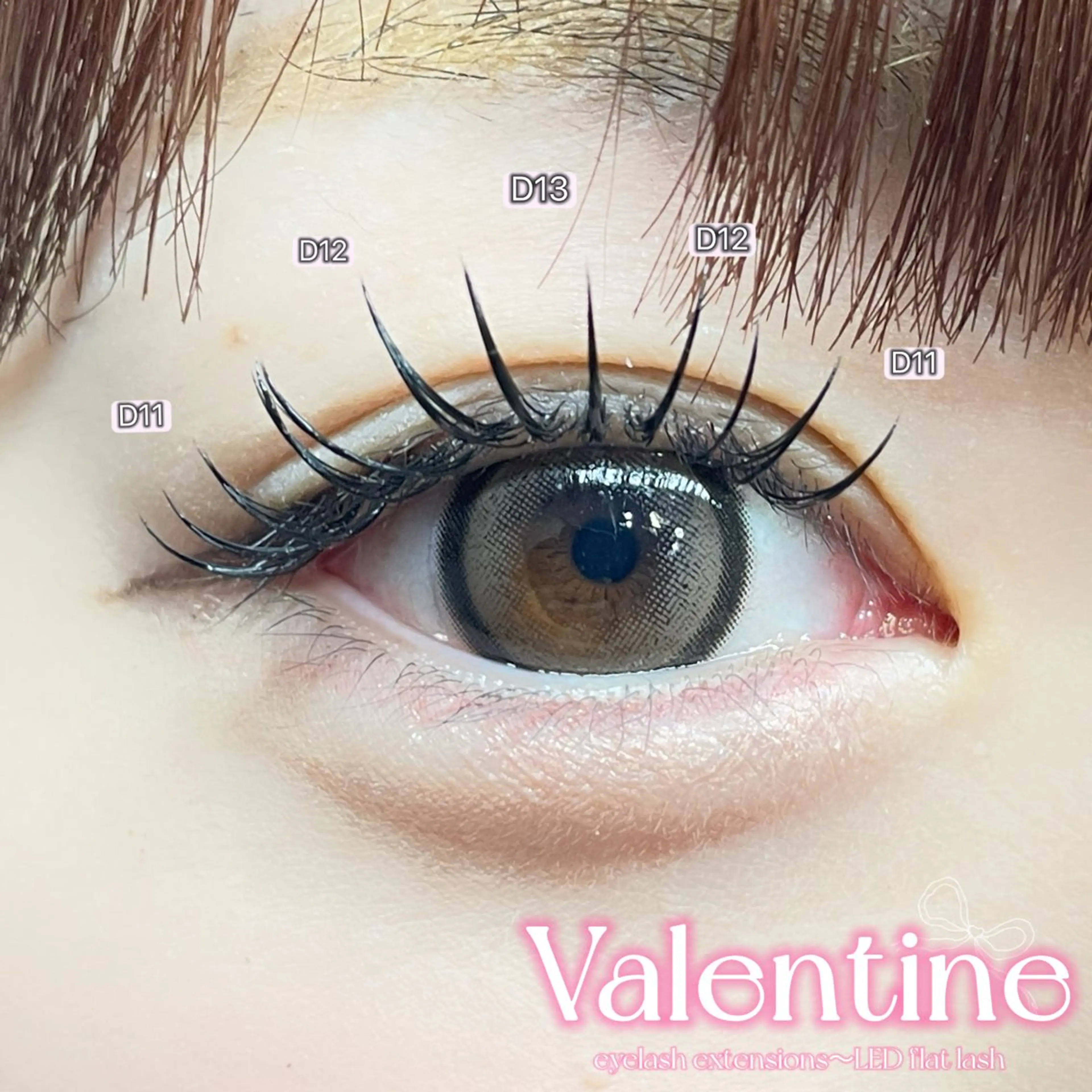 マツエク・マツパ マツエク Valentine所属・口コミ高評価✨ 安達ももかのマツエク・マツパデザイン