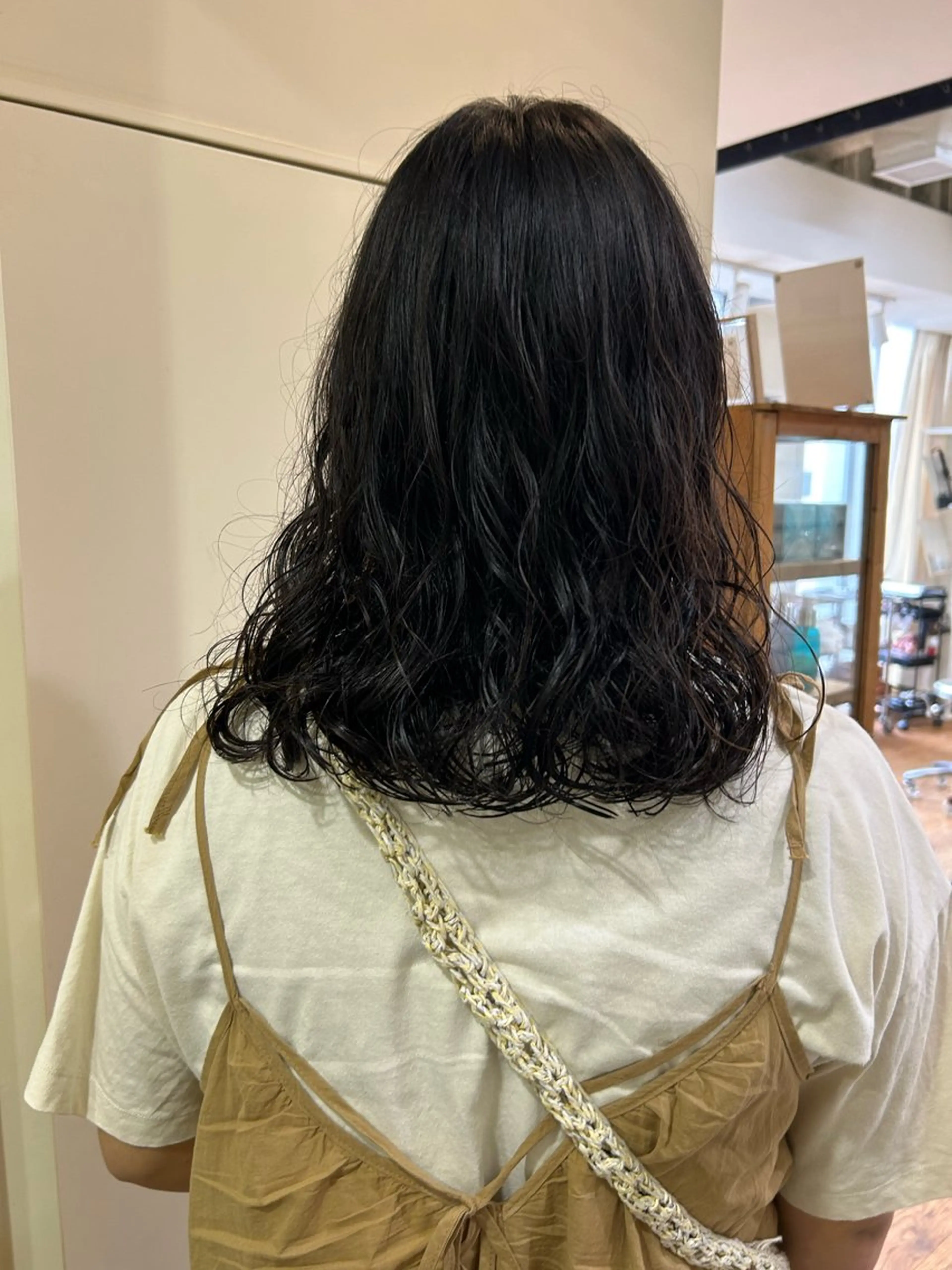 ミディアム パーマ ミディアムパーマ 、 、のヘアスタイル