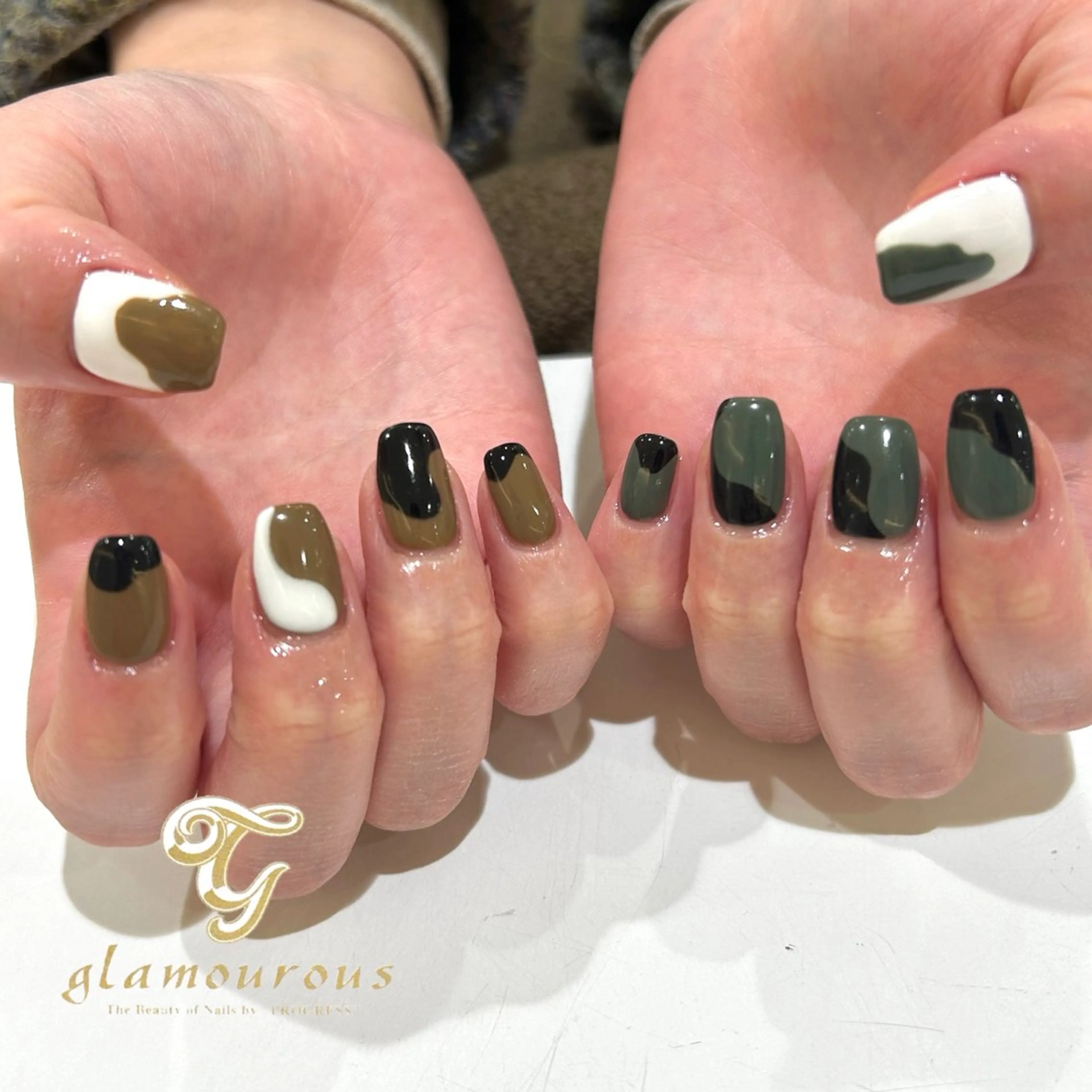 ネイル ハンドネイル 野島 千夏のネイルデザイン