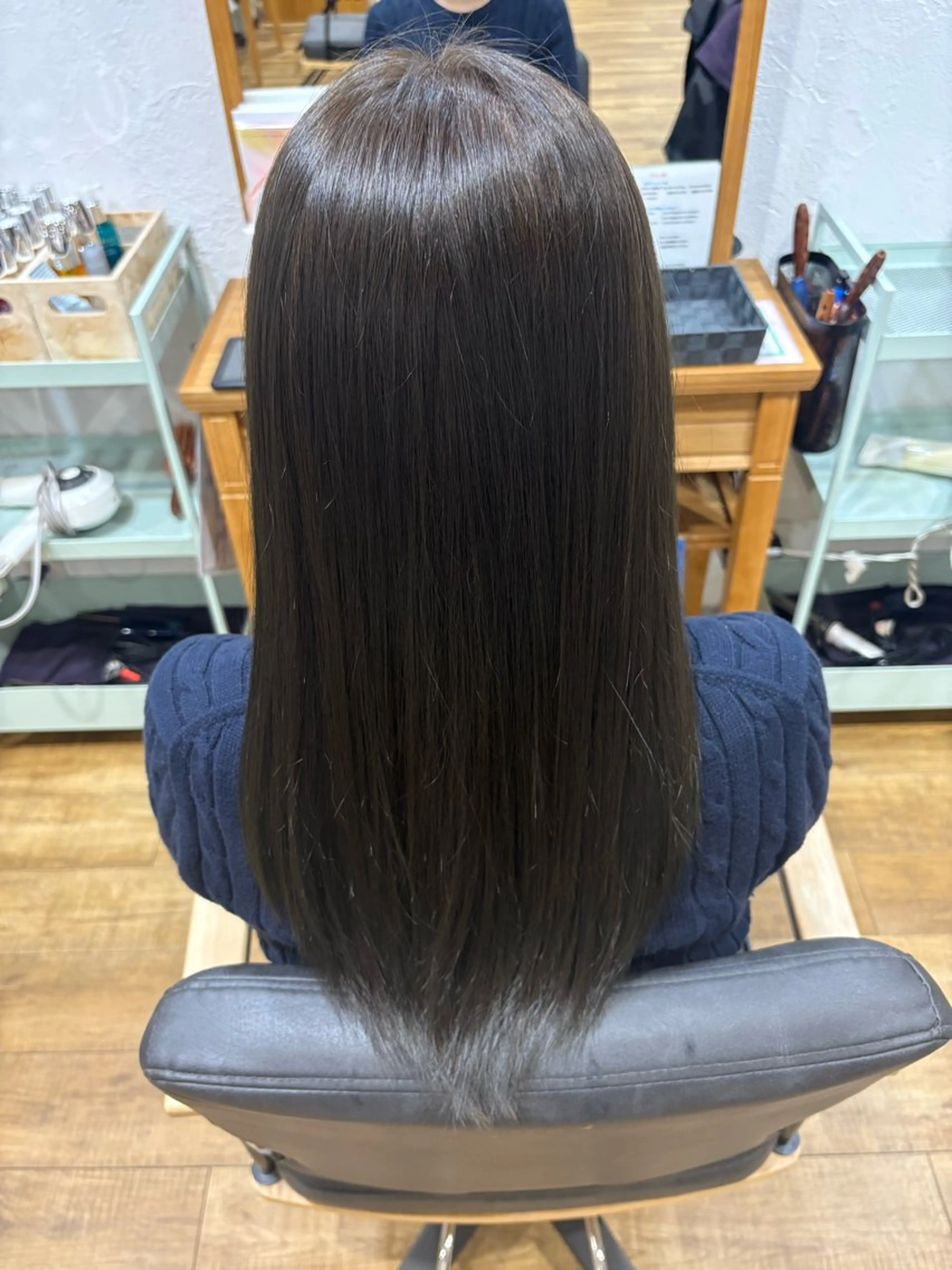 ロング ヘアカラー 近藤 璃人のヘアスタイル