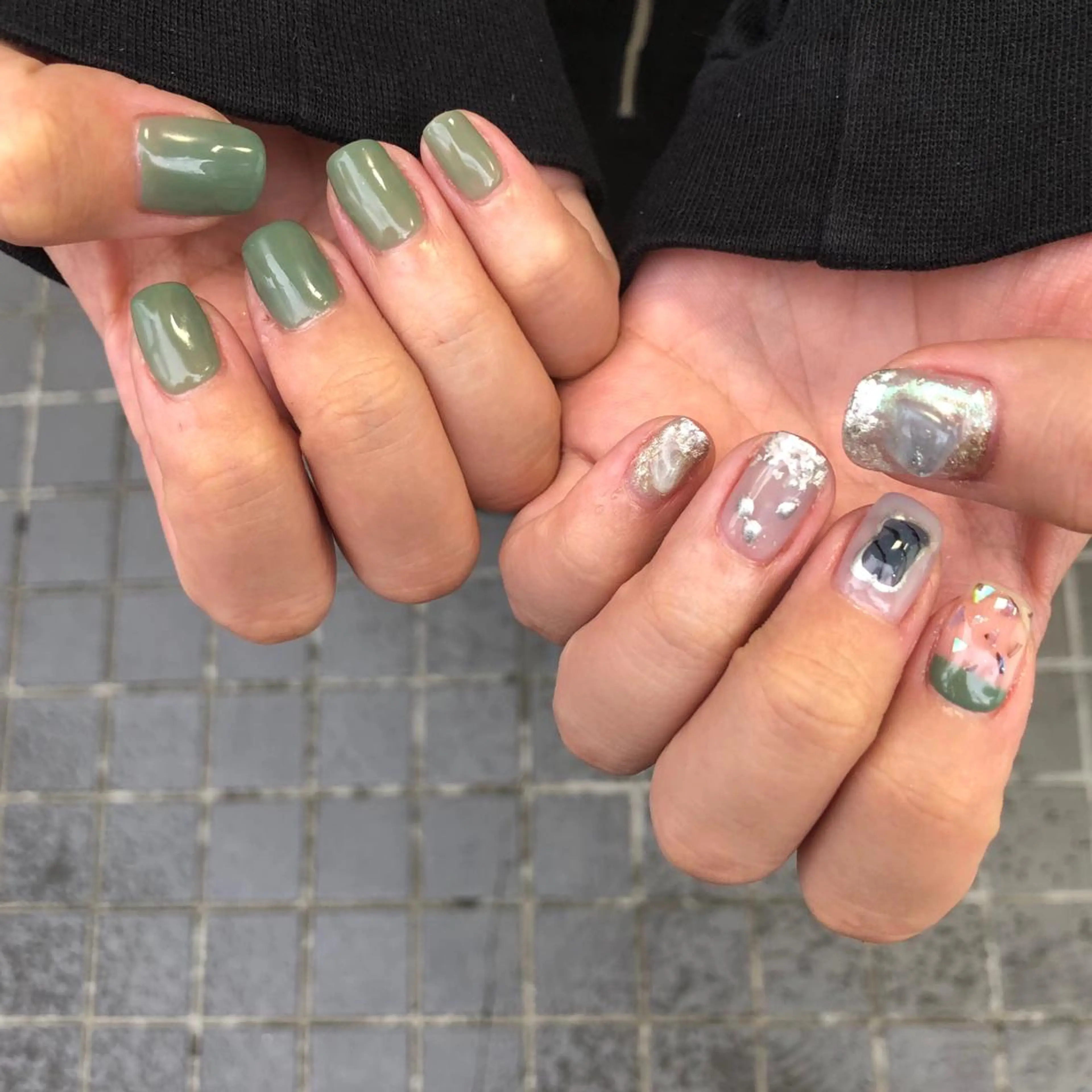 ネイル ニュアンスネイル 河野 弥月のネイルデザイン