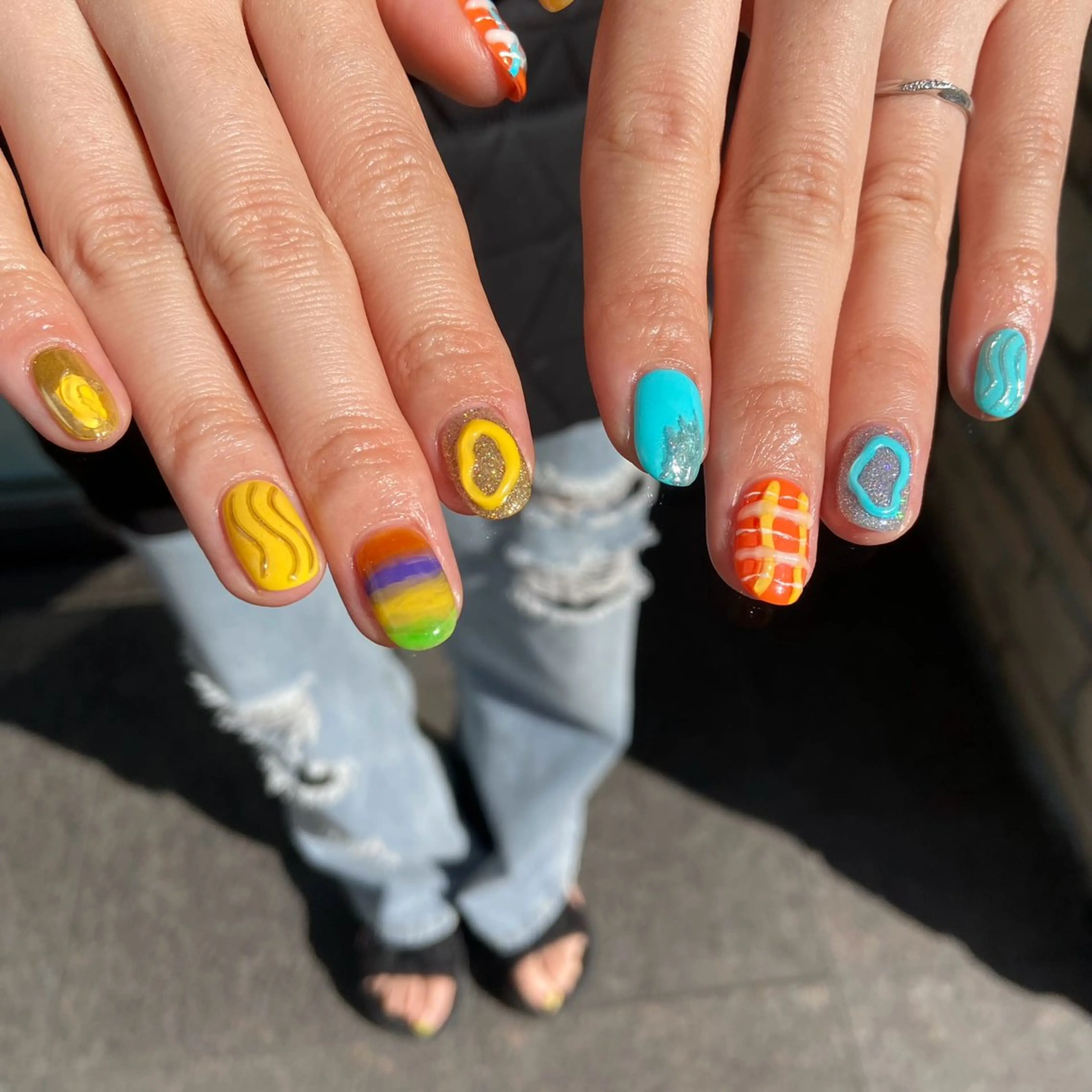 ネイル ハンドネイル 【DELICAT】 溝の口店　KUMIのネイルデザイン