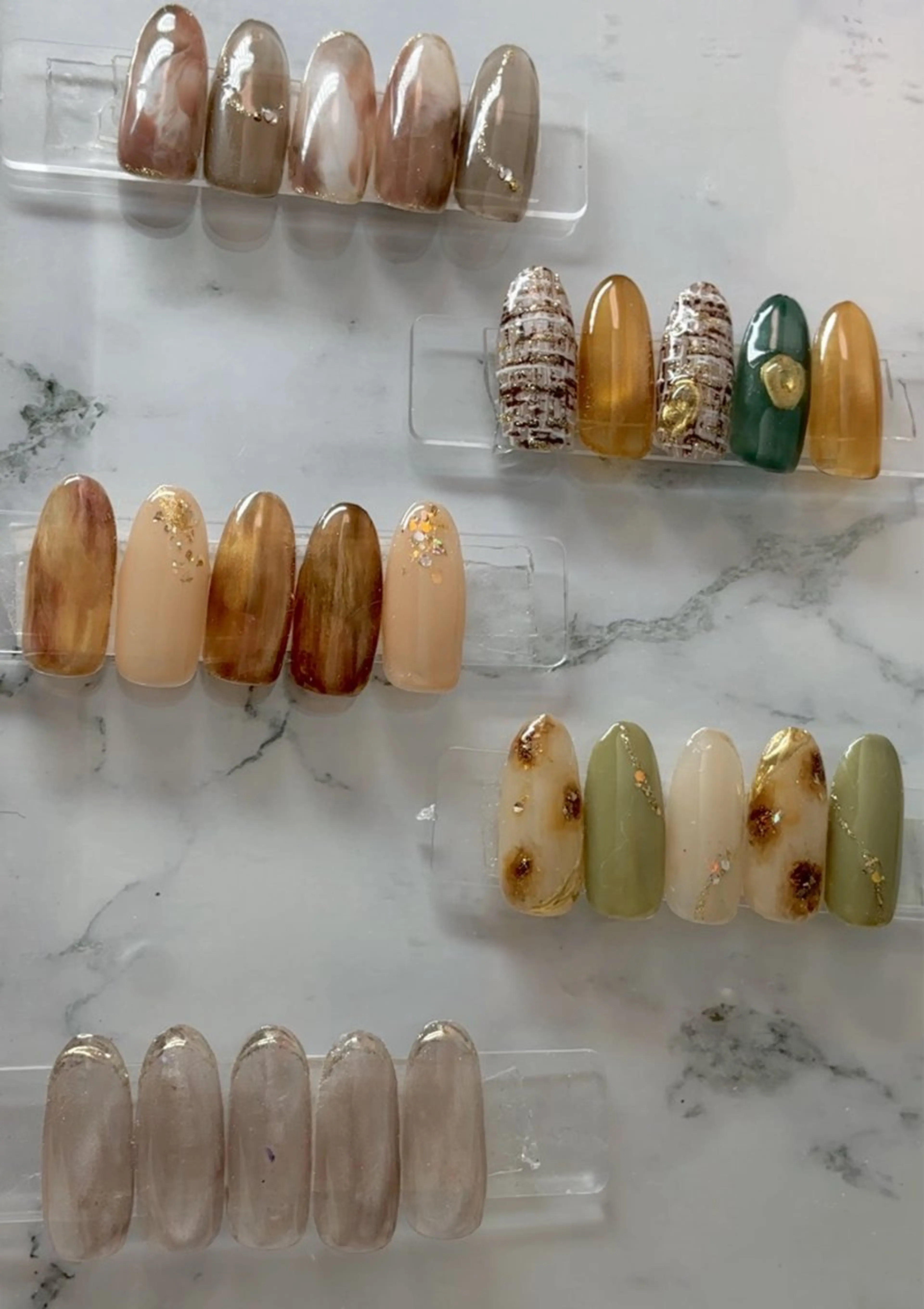 【オフ込み】秋ネイル🍂の写真