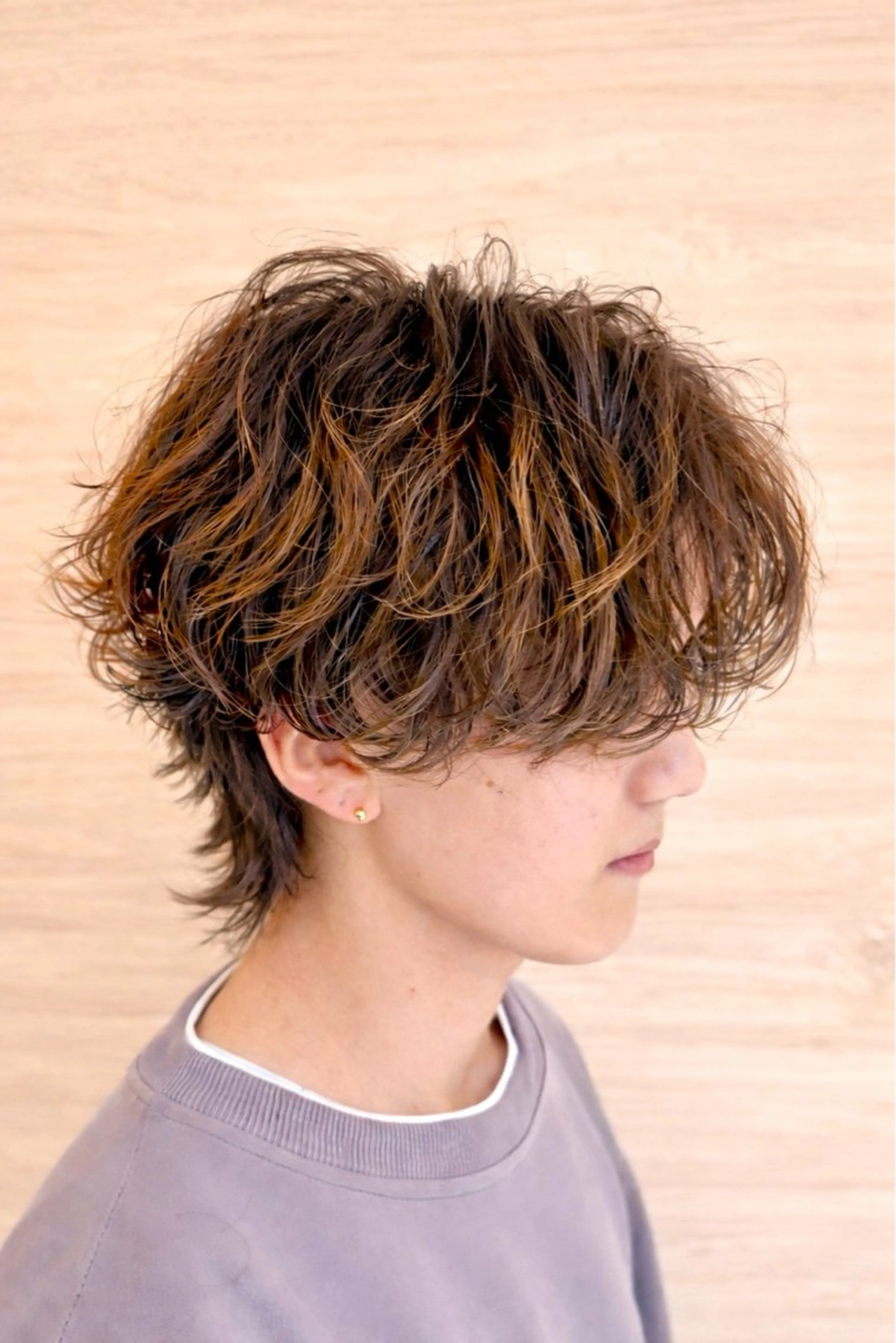 パーマ メンズ メンズパーマ 学生（メンズ向け） 学生 カット パーマ トリートメント 縮毛矯正/パーマ /艶髪/赤松❄️のヘアスタイル