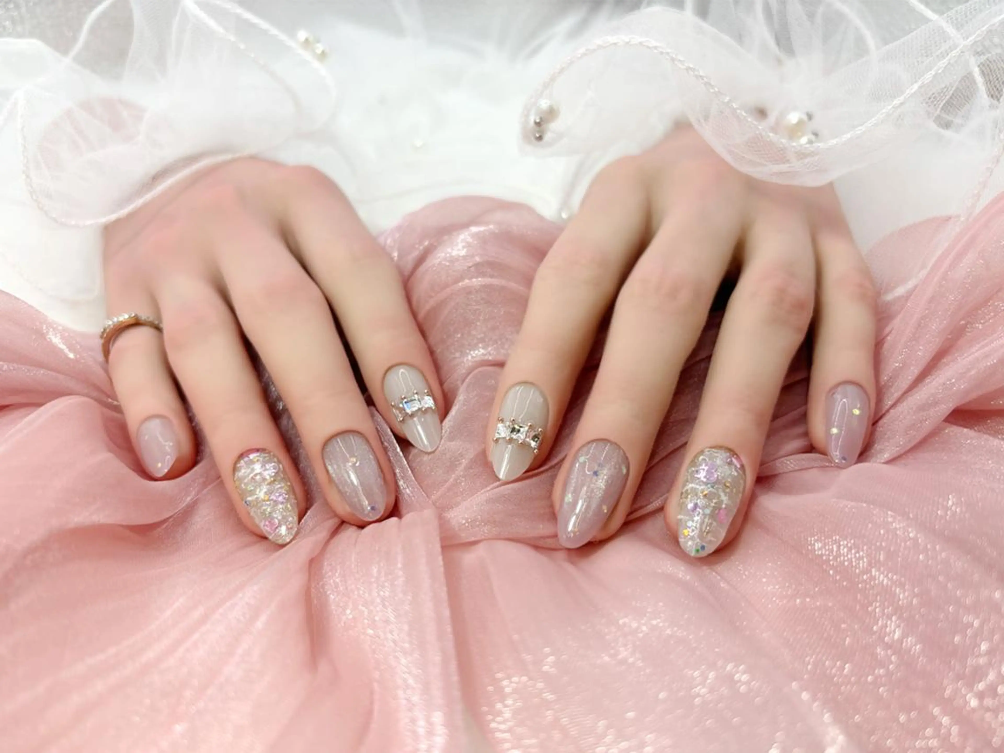 ネイル ハンドネイル orbe 芳長のネイルデザイン