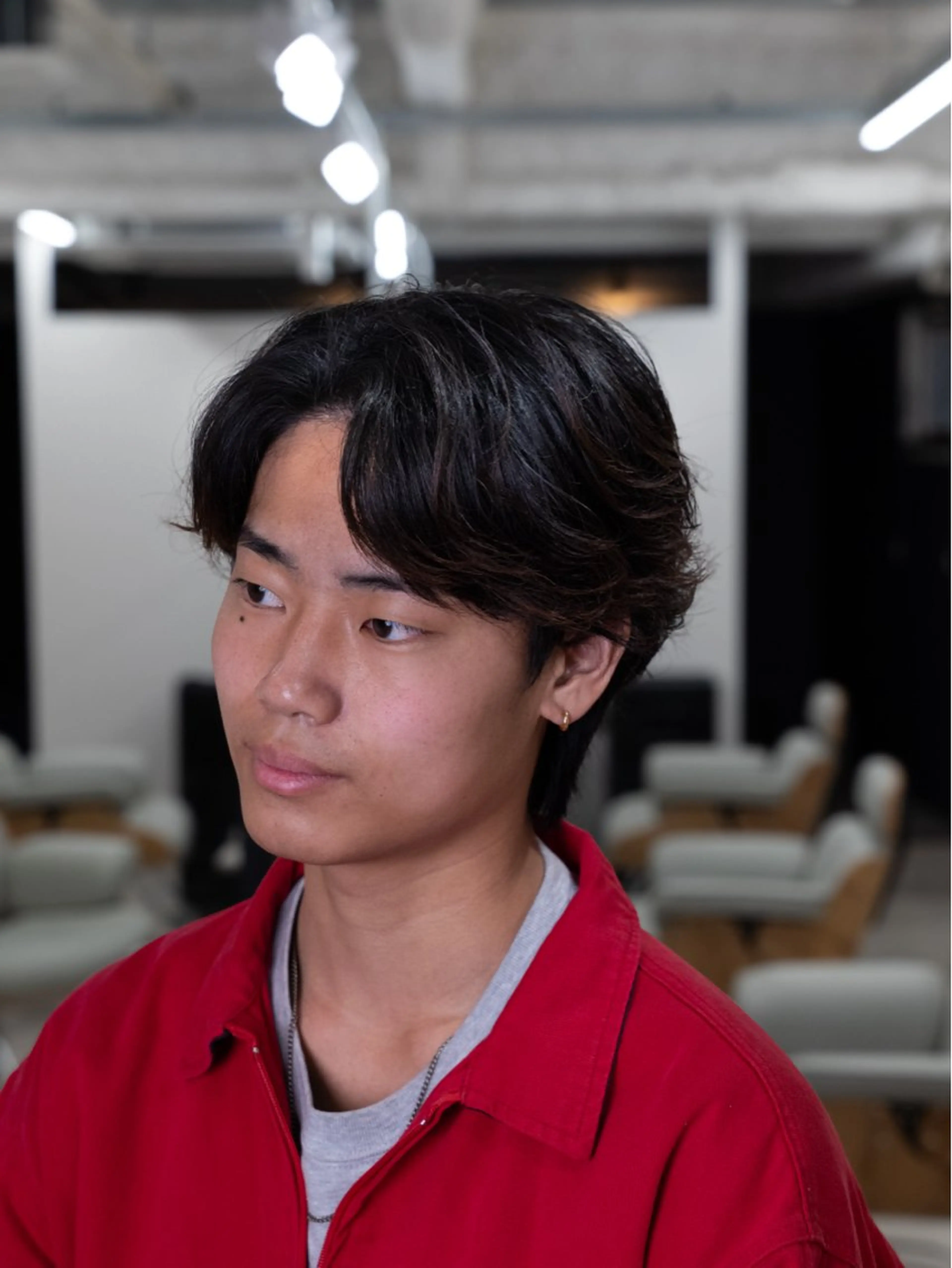 パーマ メンズ kyoモデル 募集中のヘアスタイル