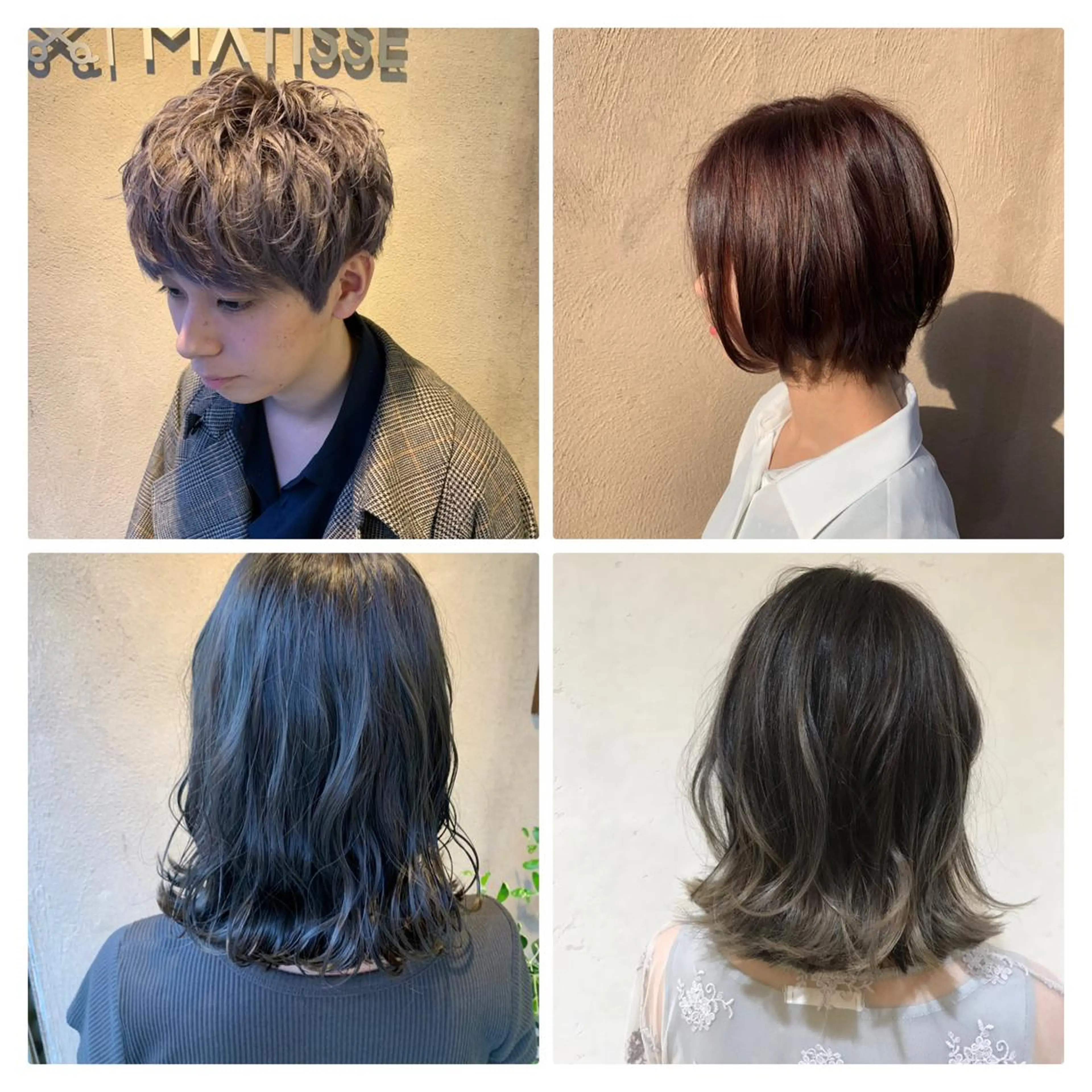 カラー ヘアカラー トリートメント 💎髪質改善/縮毛 💎メンズカット石尾のヘアスタイル