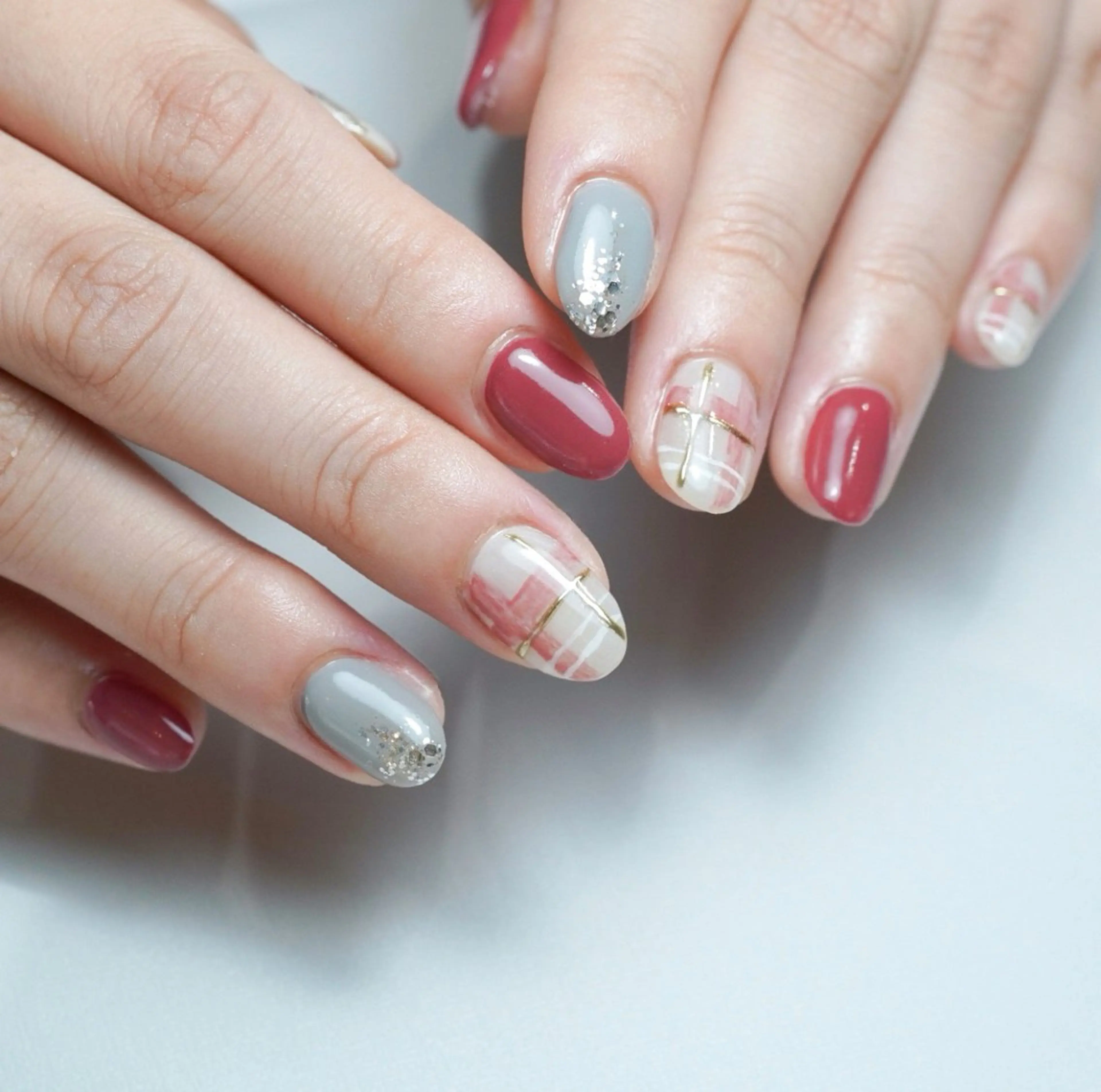 ショート ハンドネイル Re nail所属・Re nailのネイルデザイン