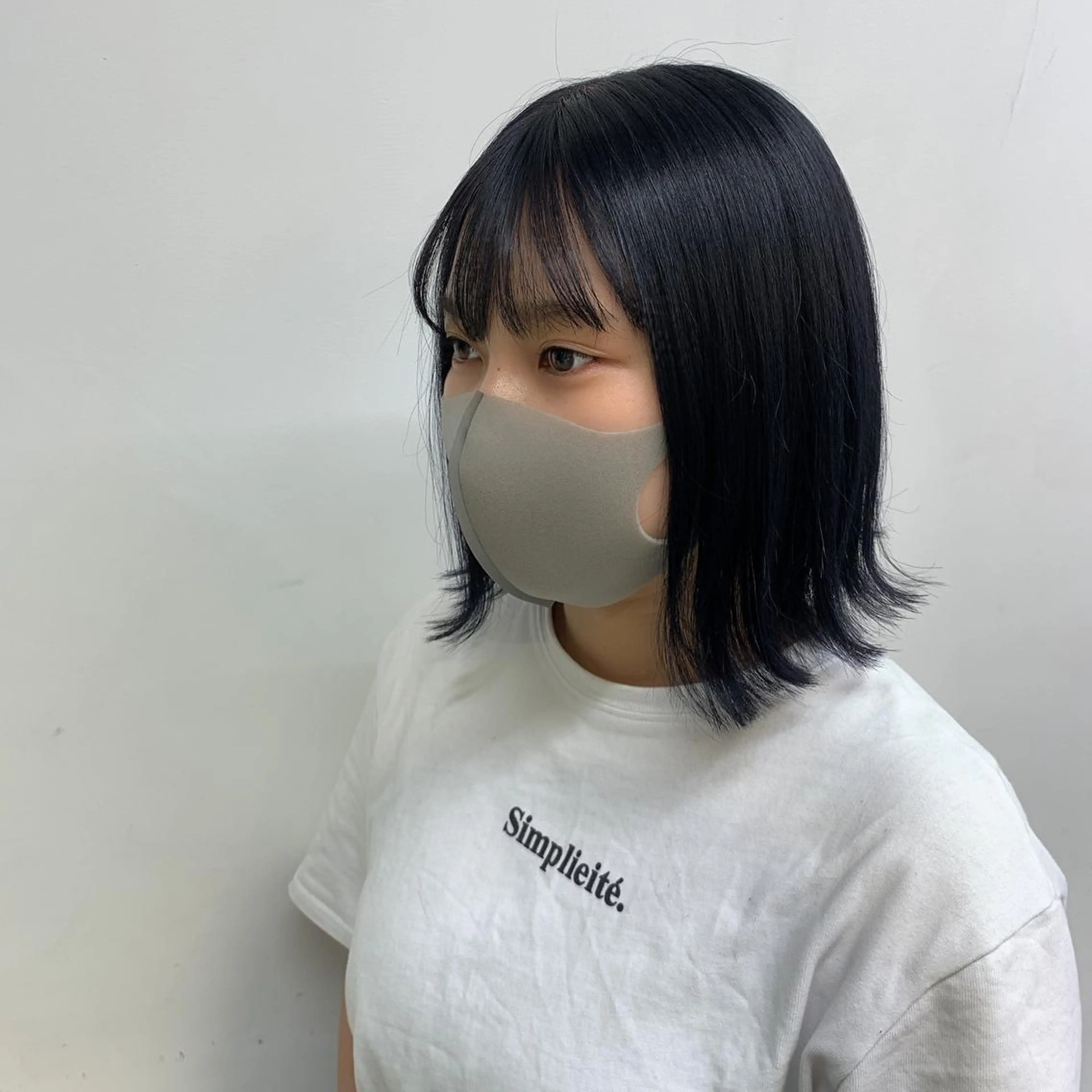 セミロング カラー ヘアアレンジ メンズ マツエク・マツパ 髪質改善 トリートメント くすみミルクティー/ ブラウン🪡TOWAのヘアスタイル