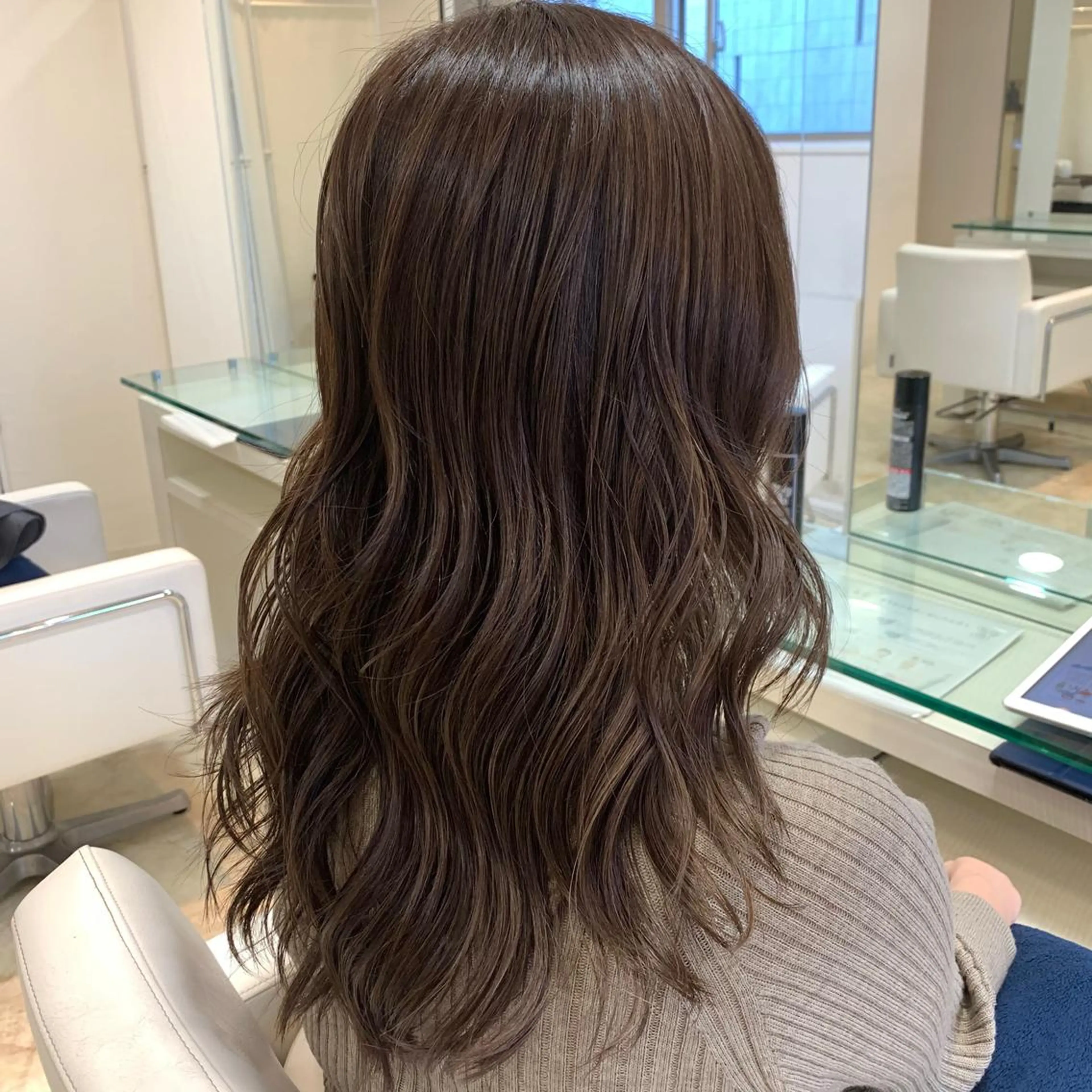 セミロング ボブ/髪質改善/ ミディアム/浅川俊輝のヘアスタイル