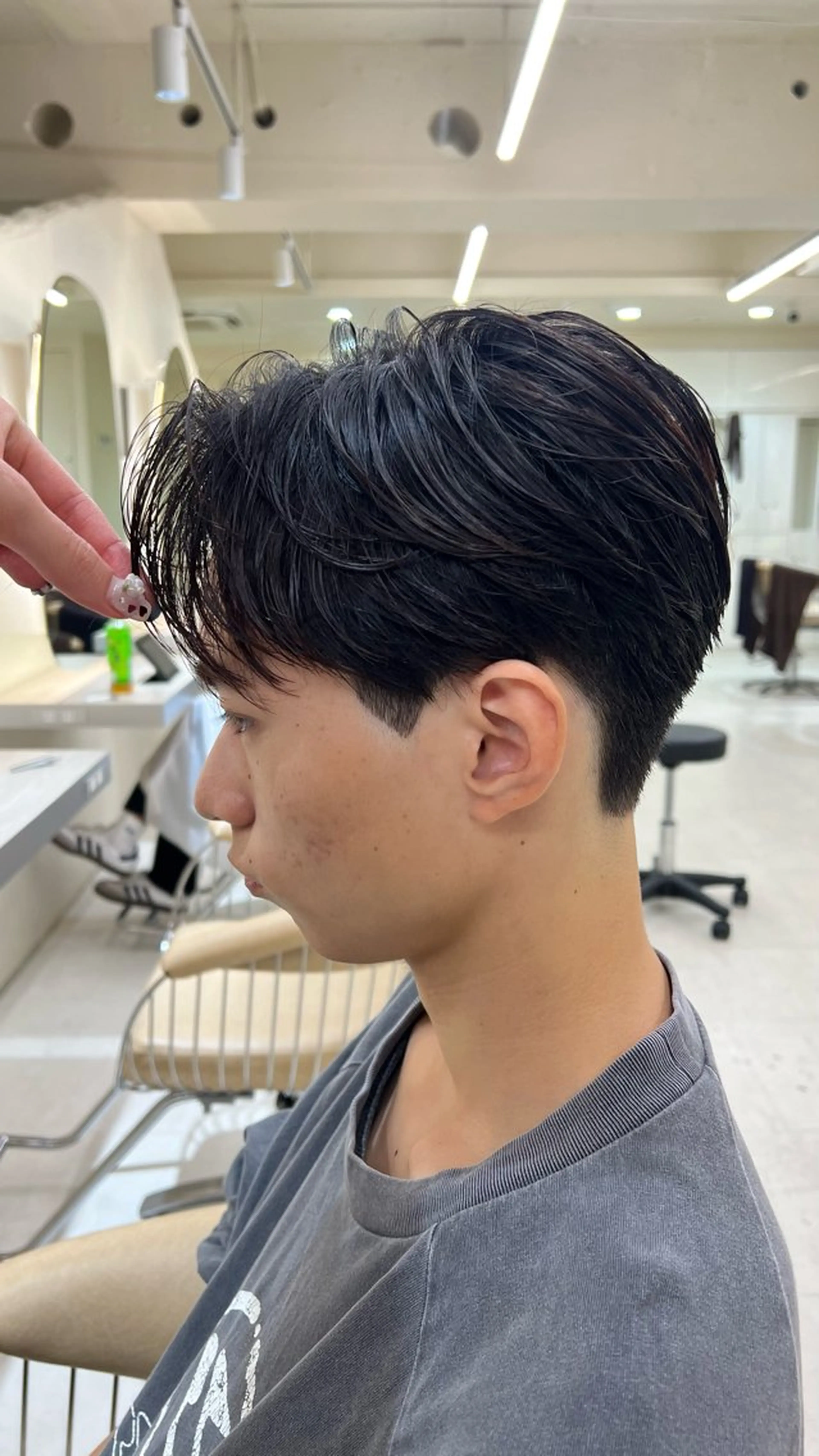 メンズ 横浜/ショート/ レイヤーカットのヘアスタイル