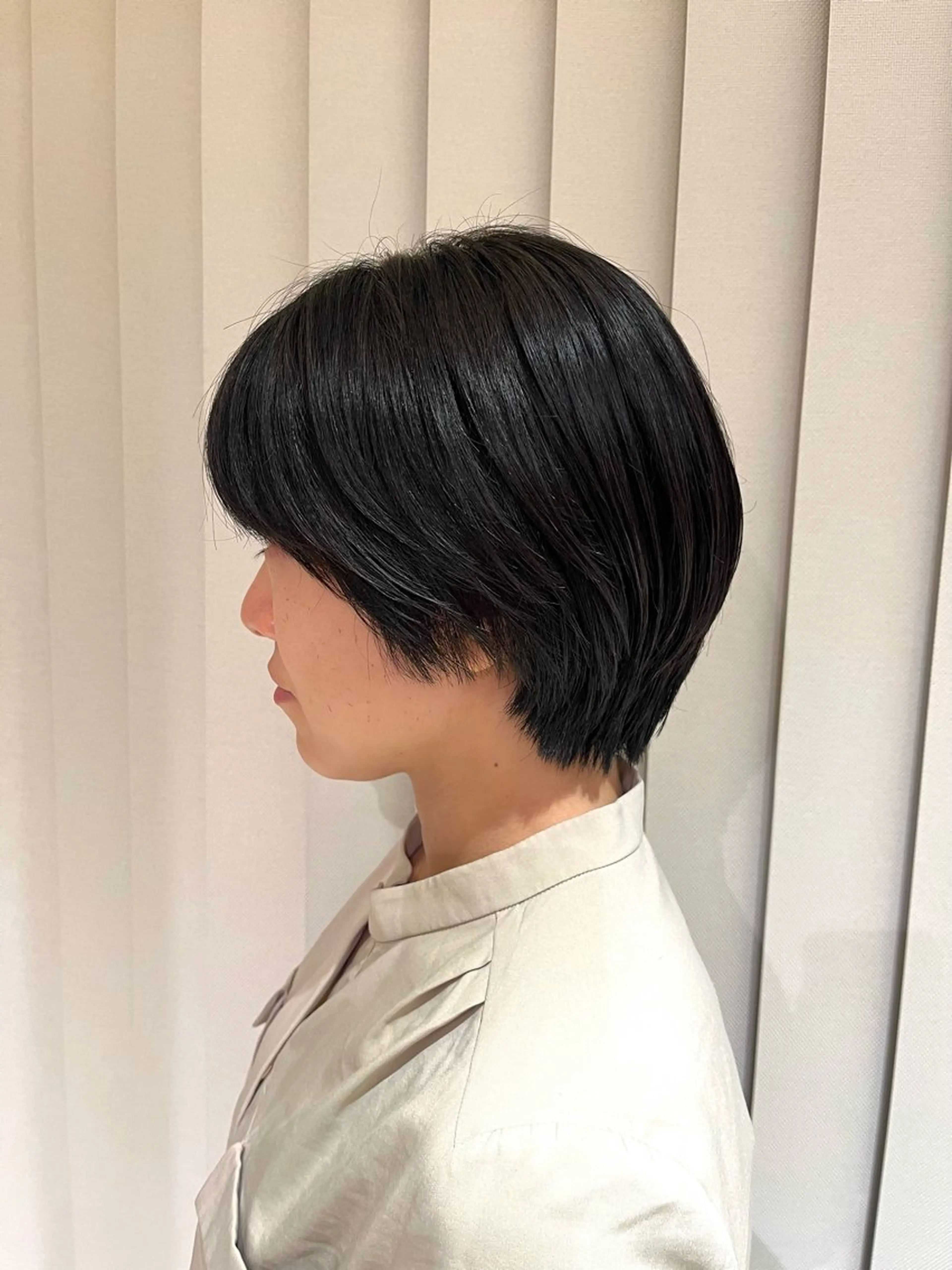 ショート ショートヘア 青山 莉奈のヘアスタイル