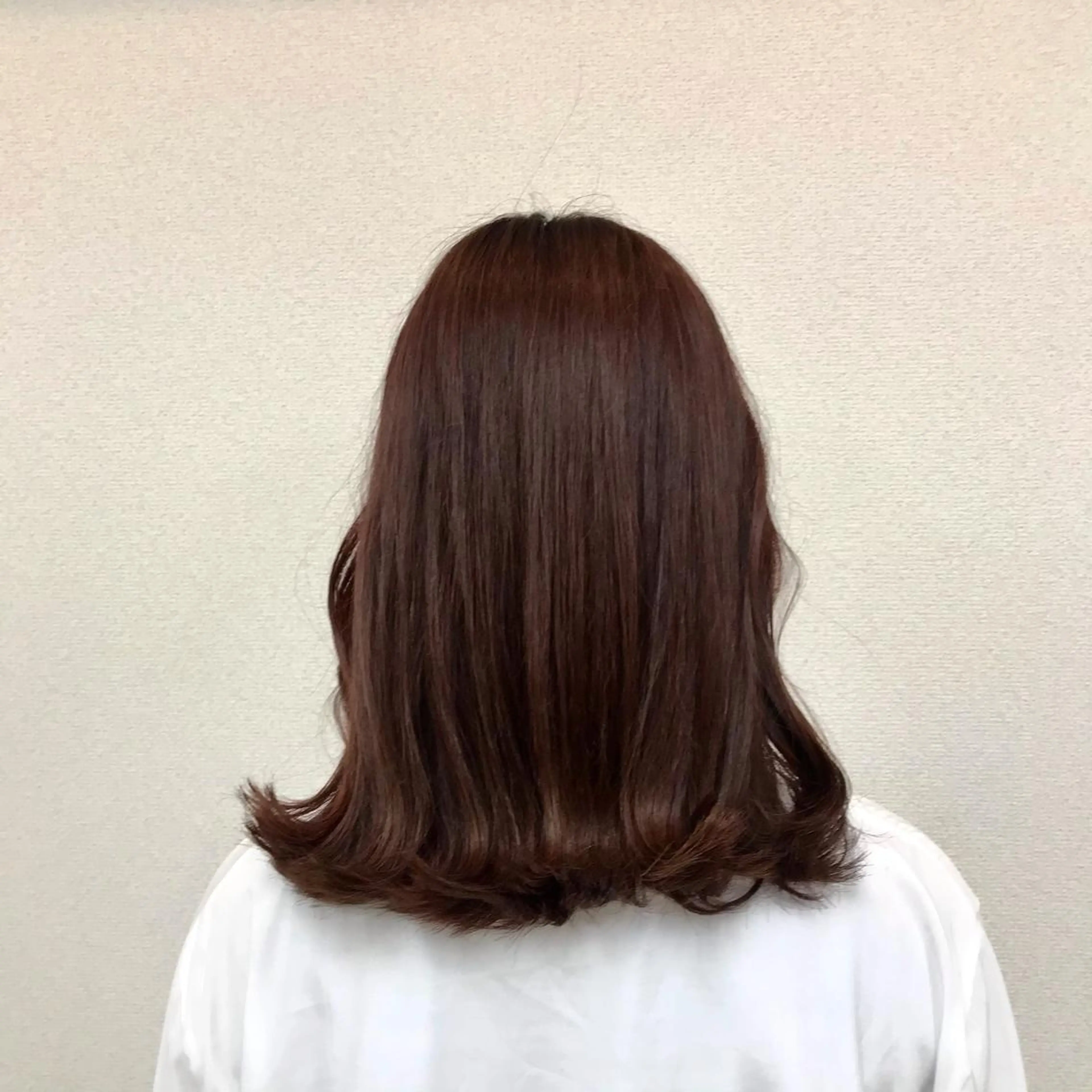 ミディアム 松本平太郎美容室大宮店所属・もりたみかこ 美容師お休み中のヘアスタイル