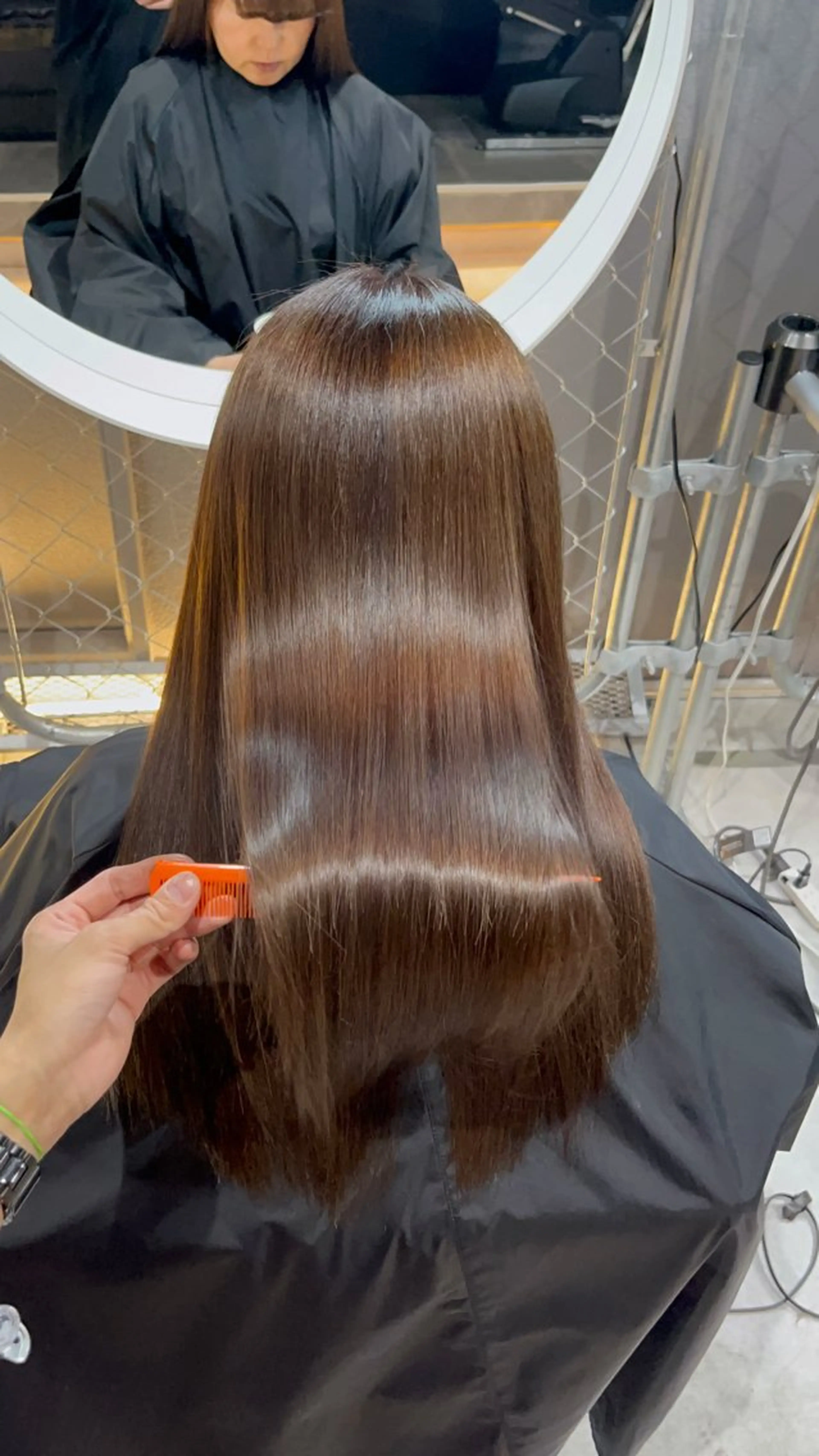 ロング 縮毛矯正 トリートメント CoCooN TAKUMAのヘアスタイル