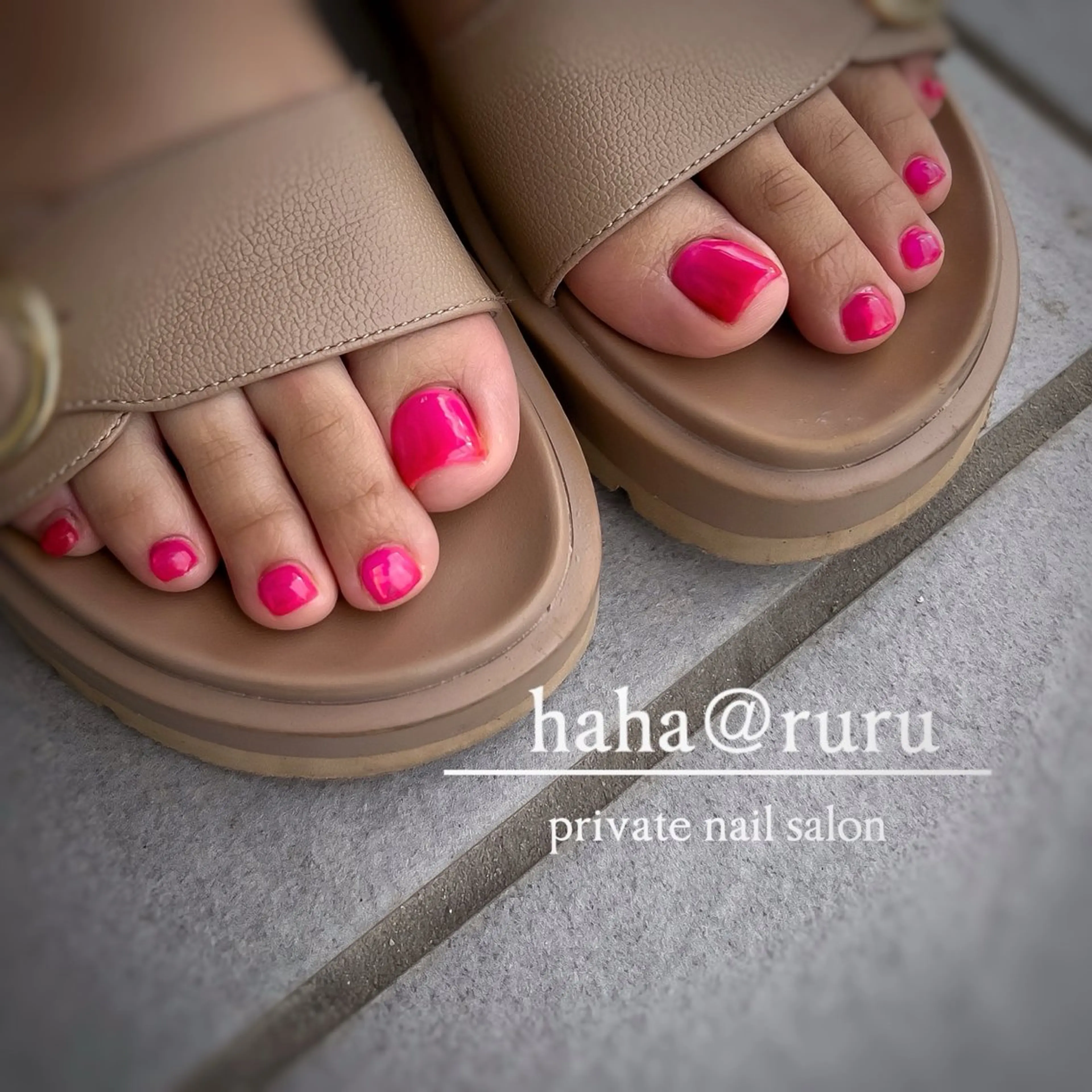 ネイル haha@ ruruのネイルデザイン