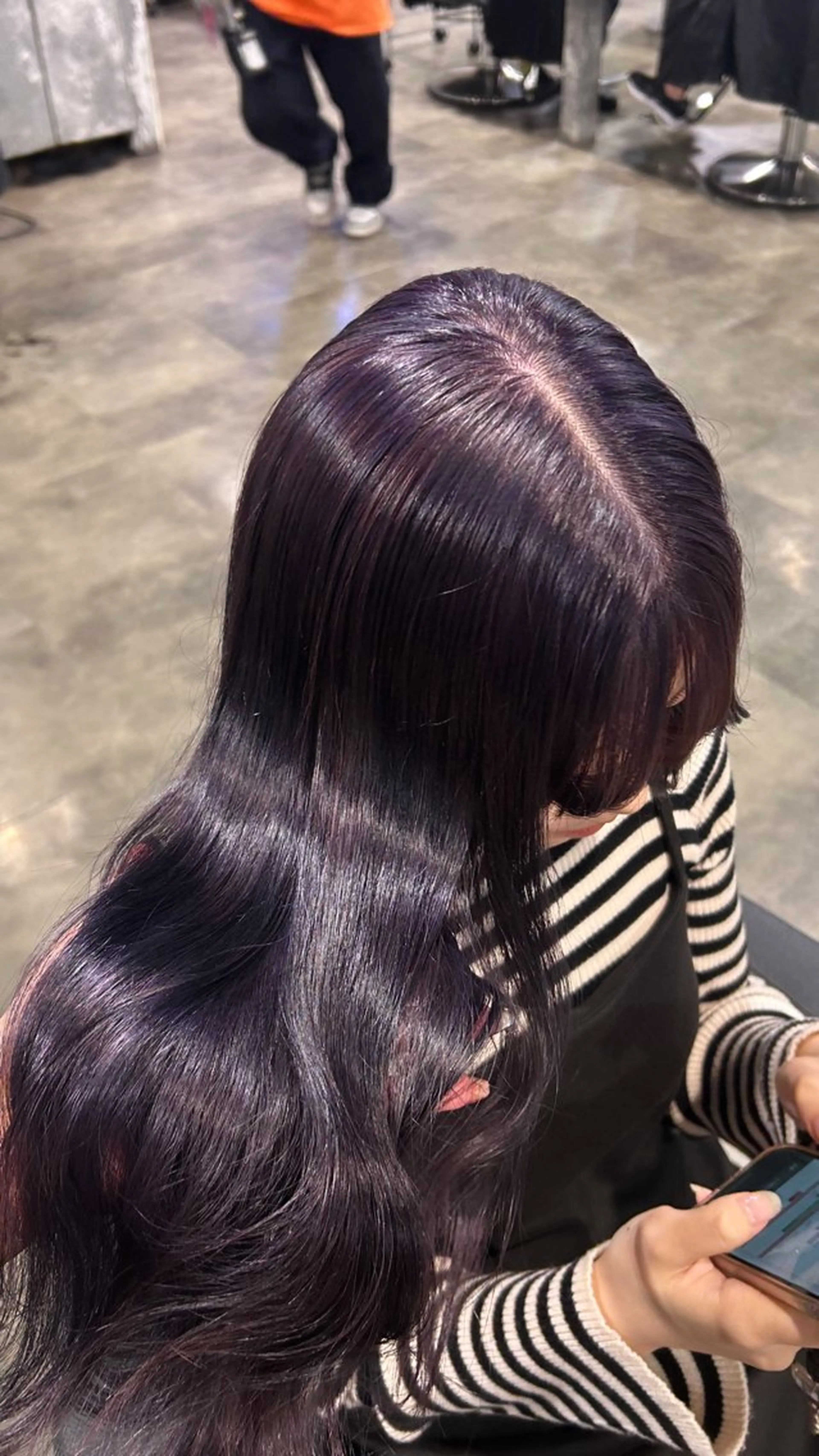 ロング カラー IS所属・横浜美容室/透明感 カラー/レイヤーのヘアスタイル