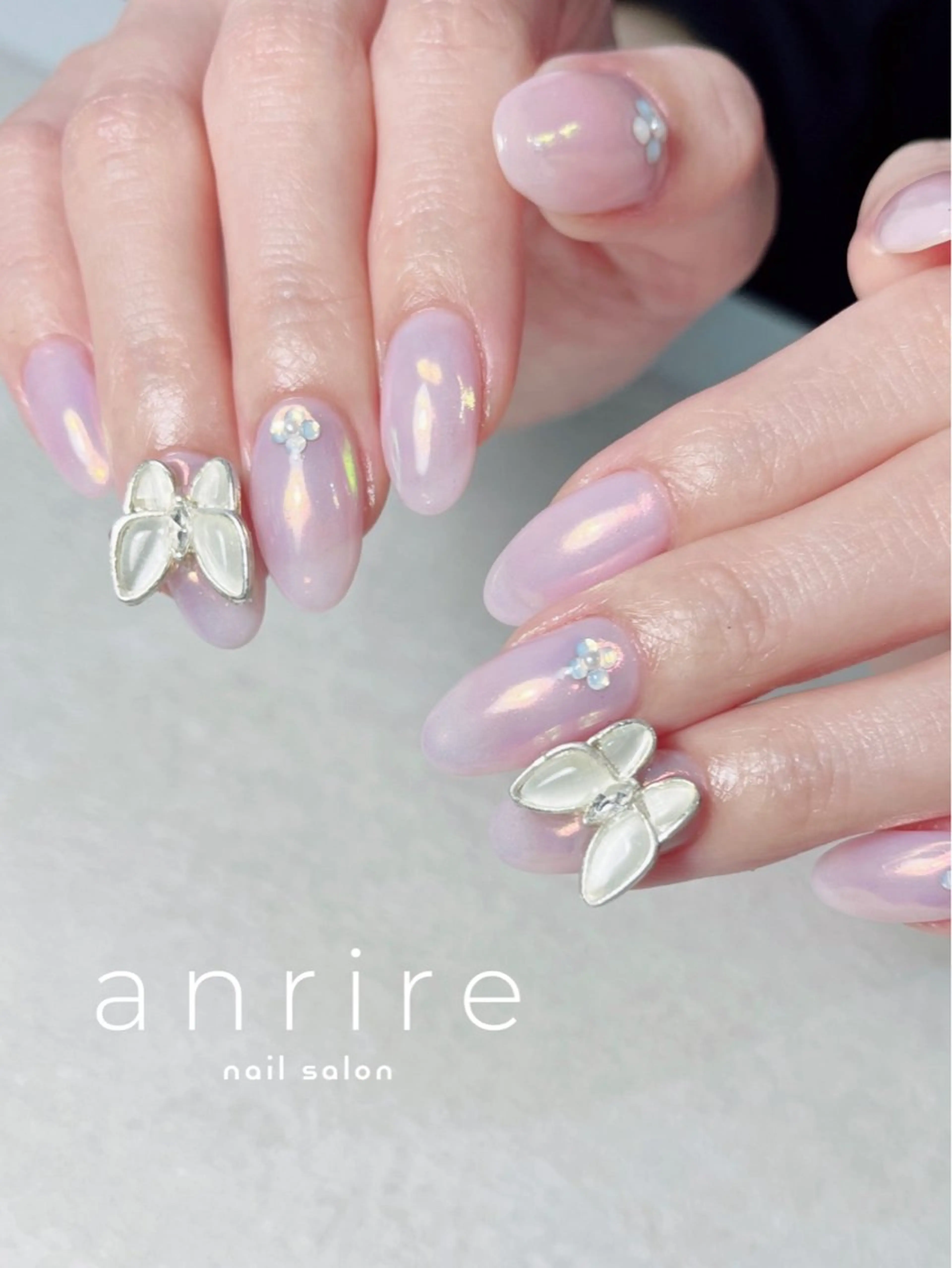 ネイル ジェルネイル キラキラネイル ミラーネイル ワンカラーネイル パラジェル ハンドネイル nail salon anrire〜アンリール〜所属・nailsalon anrireのネイルデザイン
