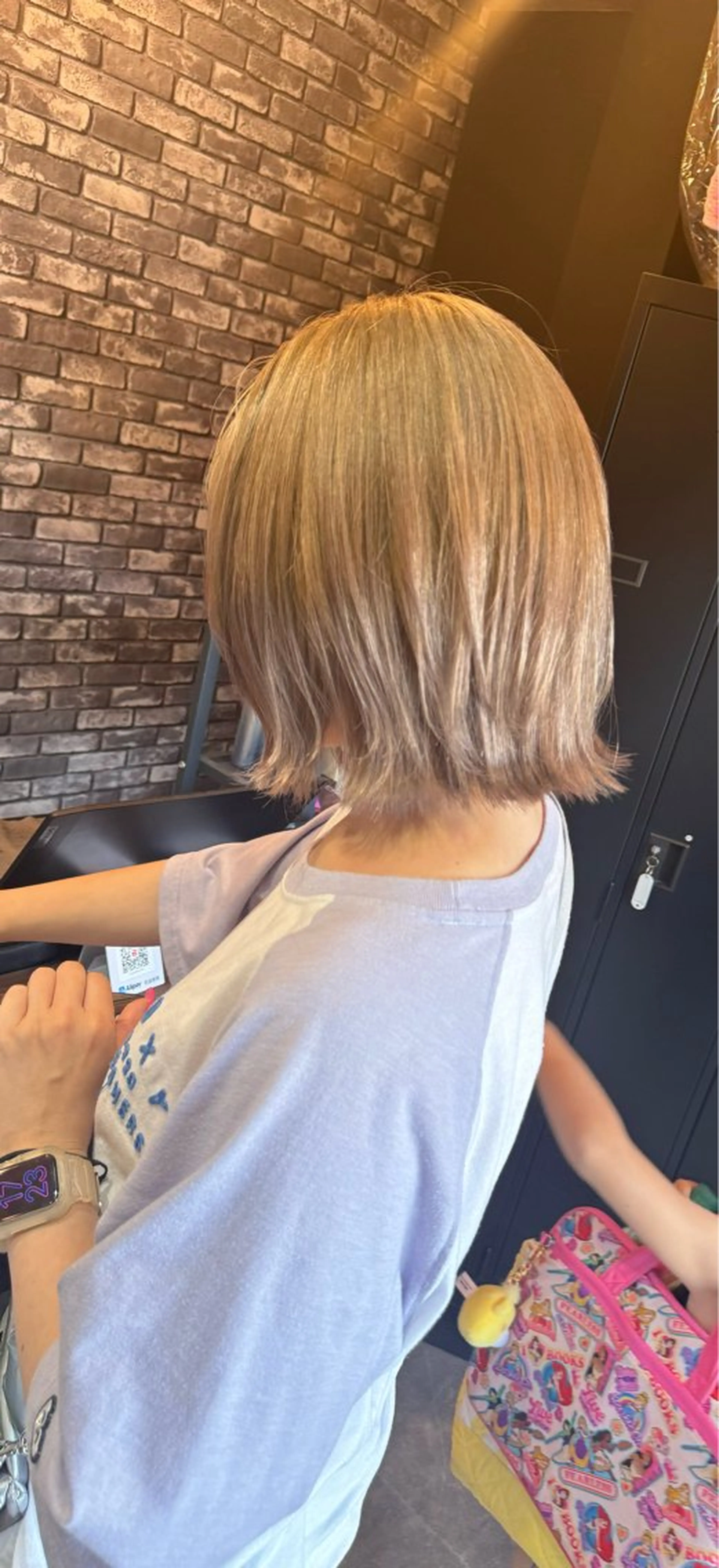 ミディアム カラー 透明感カラー コンパス所属・🏆エリナ こだわり美容師🪽のヘアスタイル