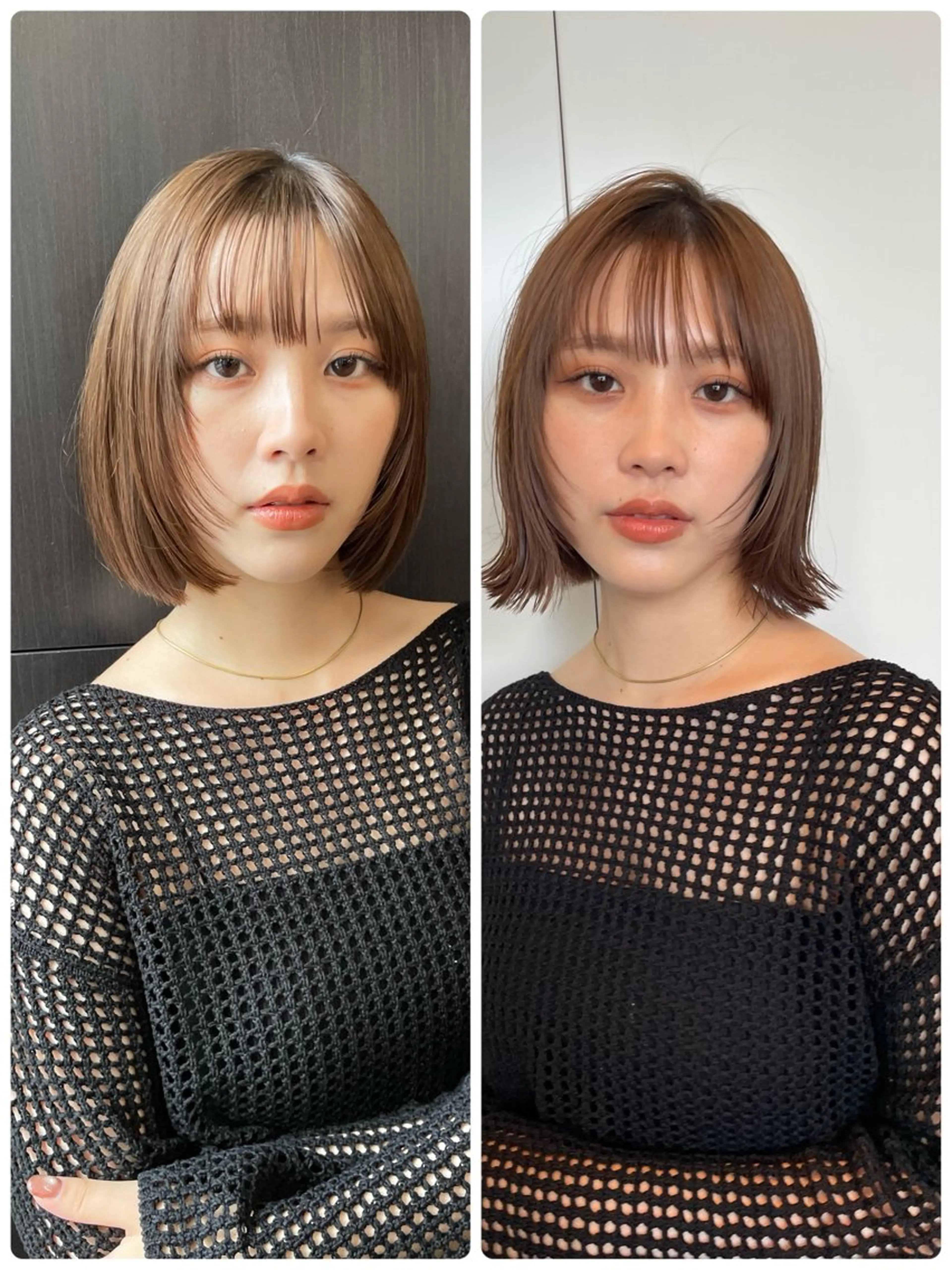 ショート ‎髪質改善／ボブ レイヤー／かずや‎のヘアスタイル