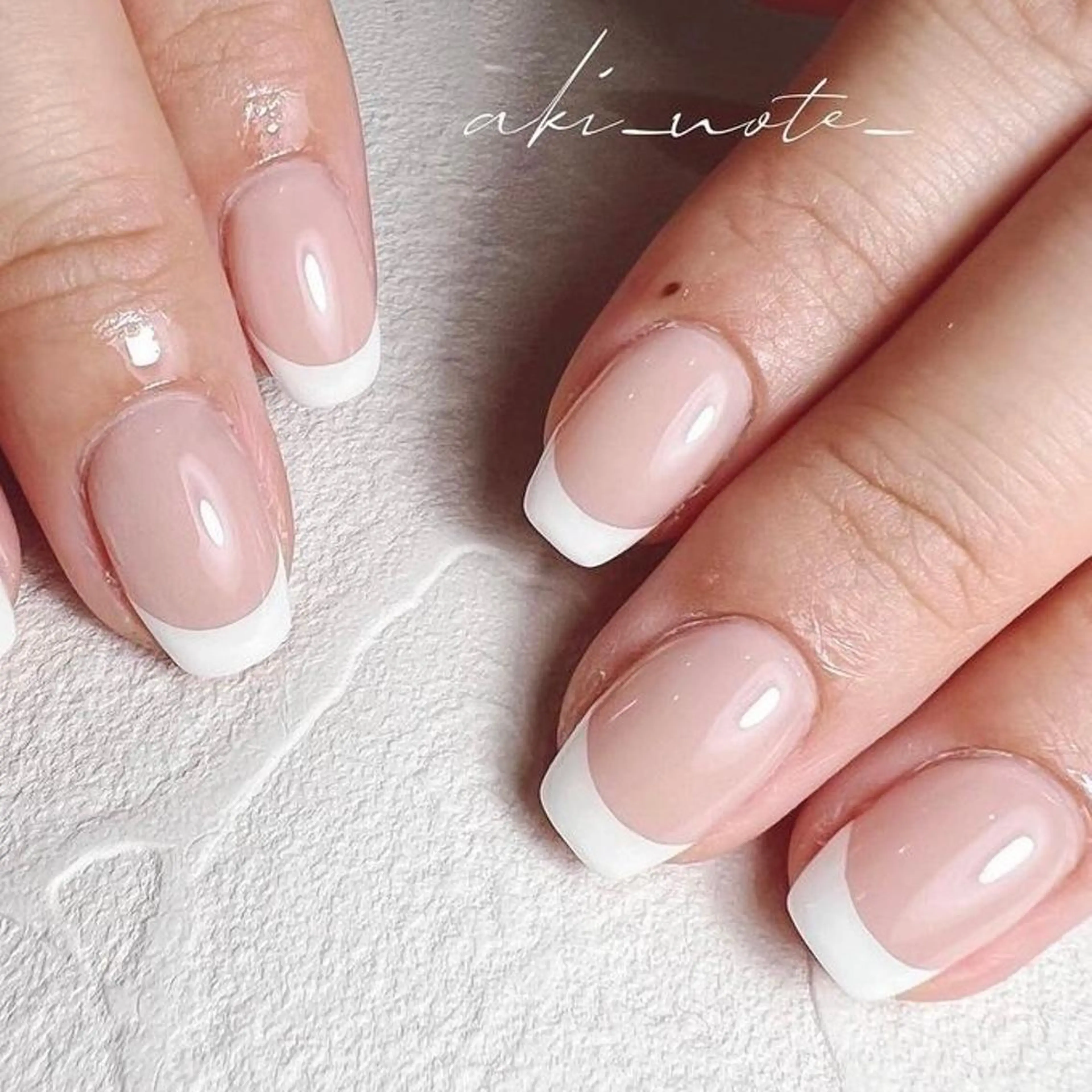 特別価格🌟男ウケ女ウケ抜群王道👑フレンチネイルの写真