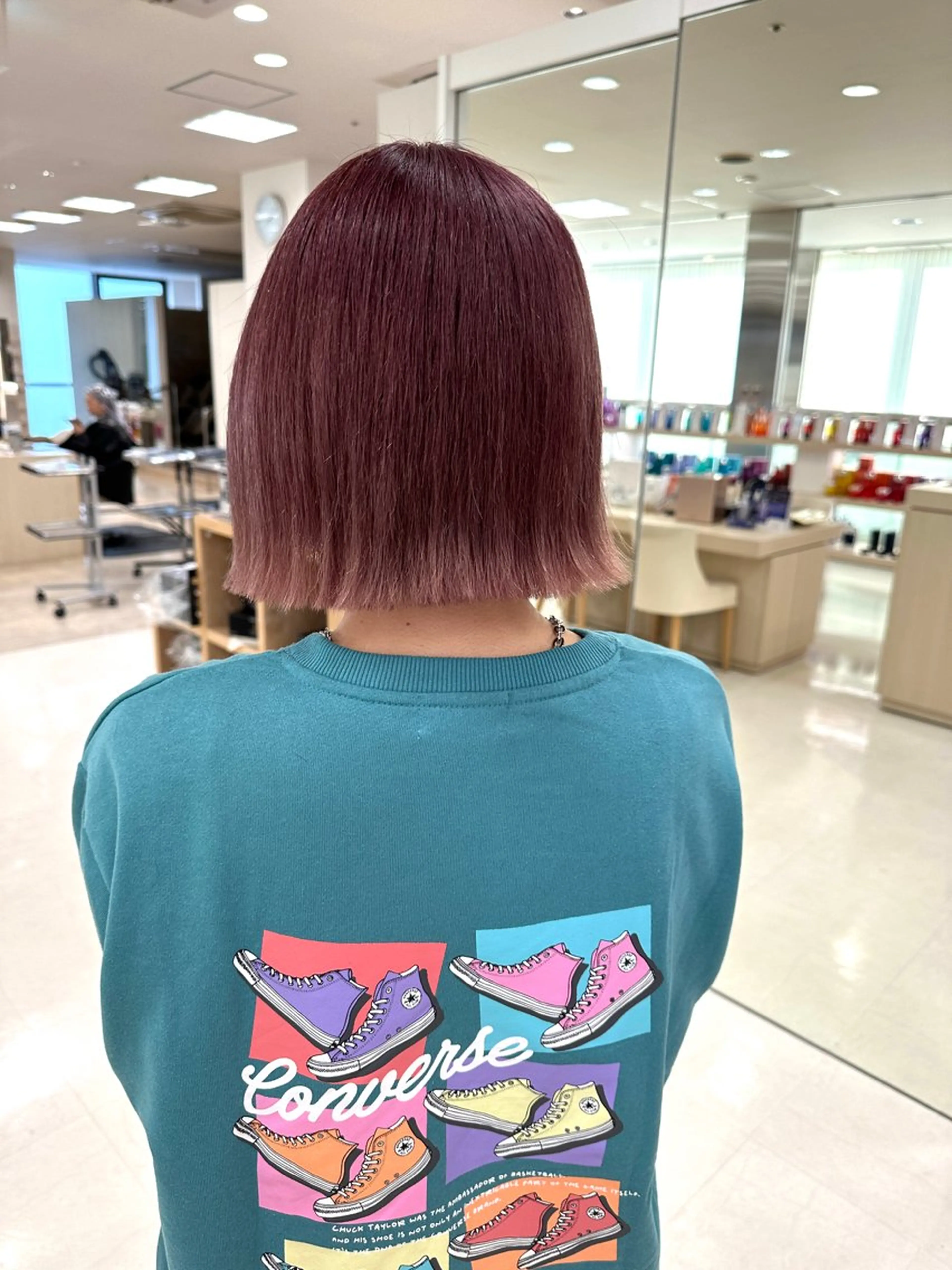 ショート カラー 髪質改善/縮毛矯正/ 暖色カラー💫のヘアスタイル