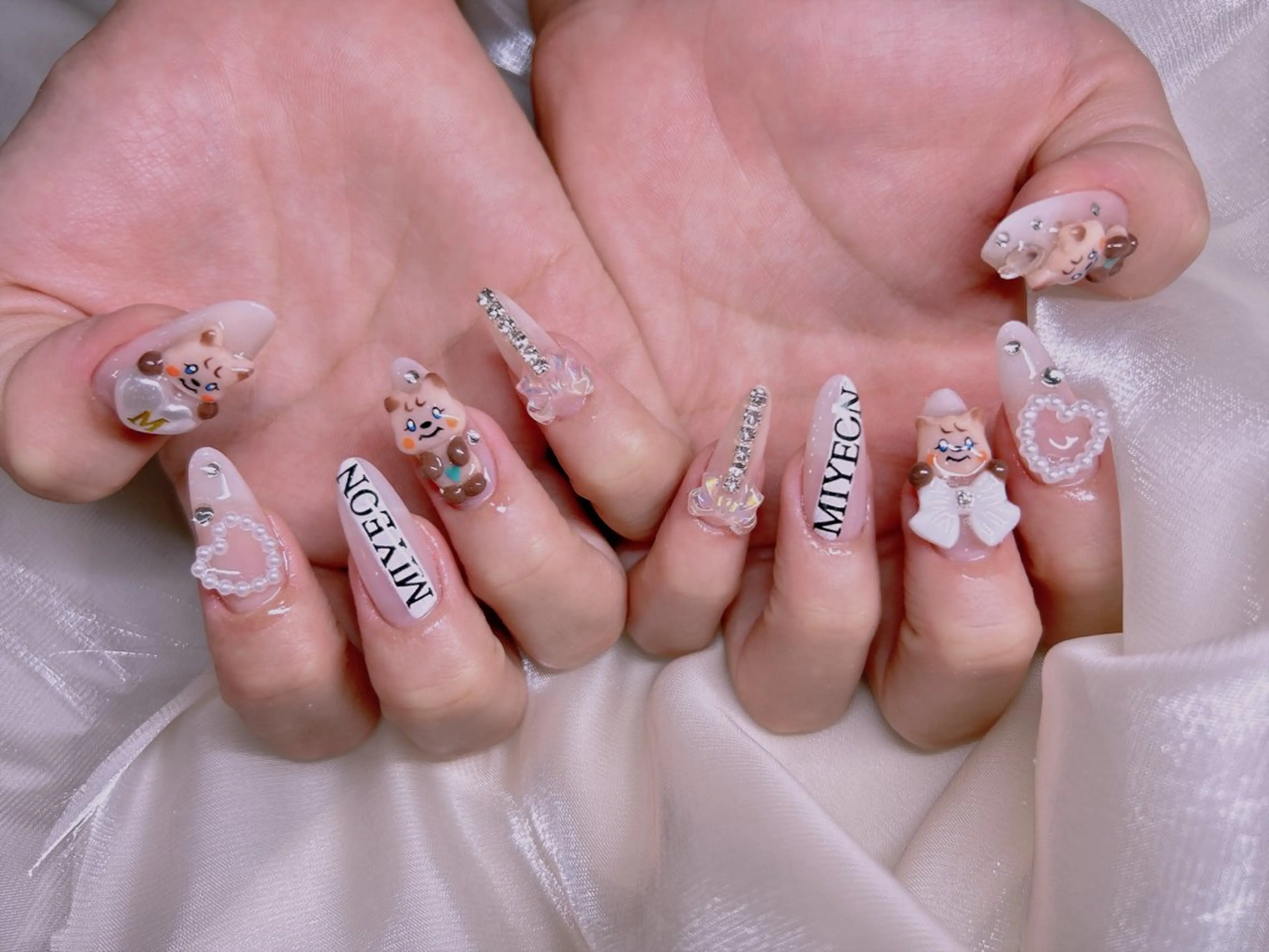 ネイル 長さだし専門店 M2　rikaのネイルデザイン