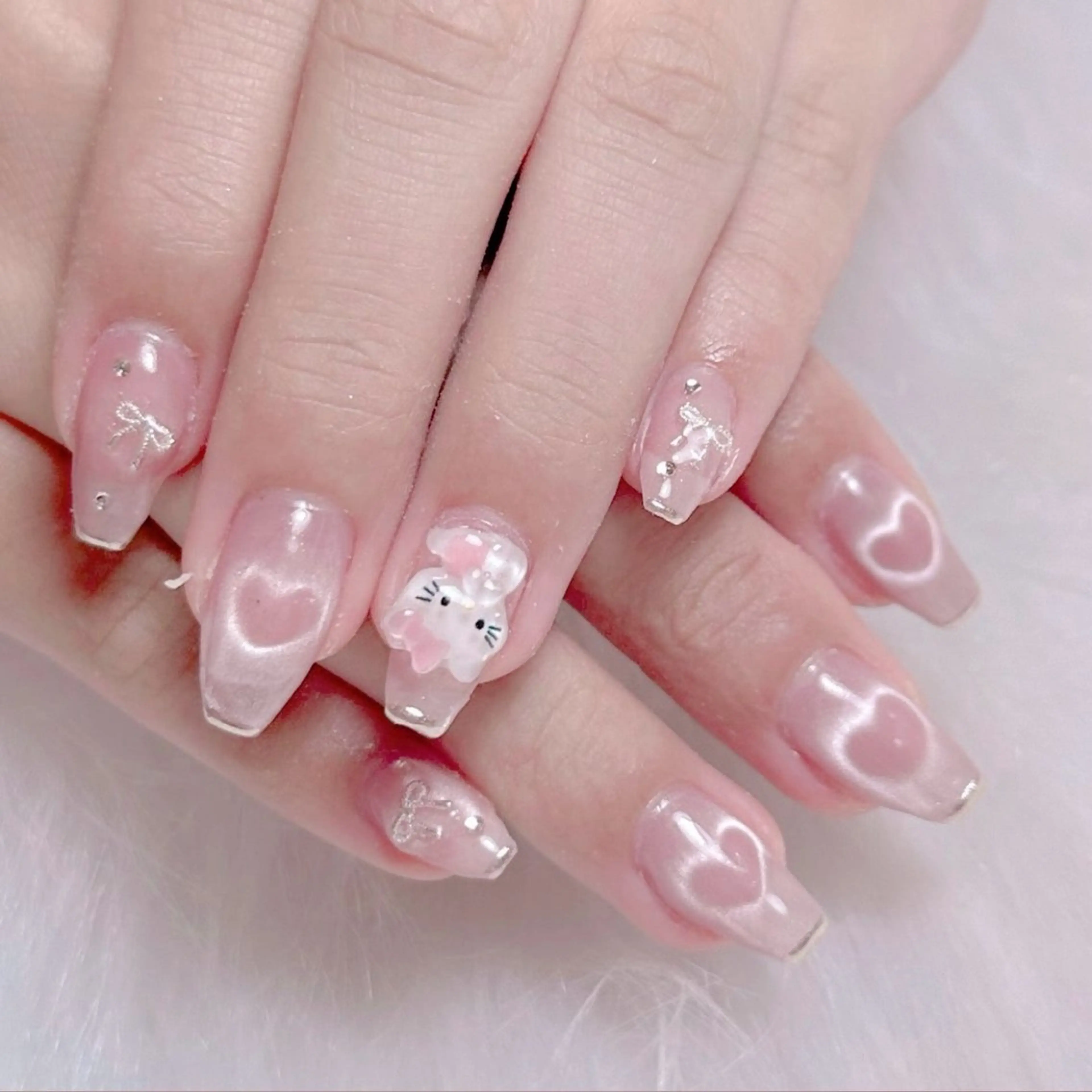 ネイル ハンドネイル Mari 🎀六月移転のネイルデザイン