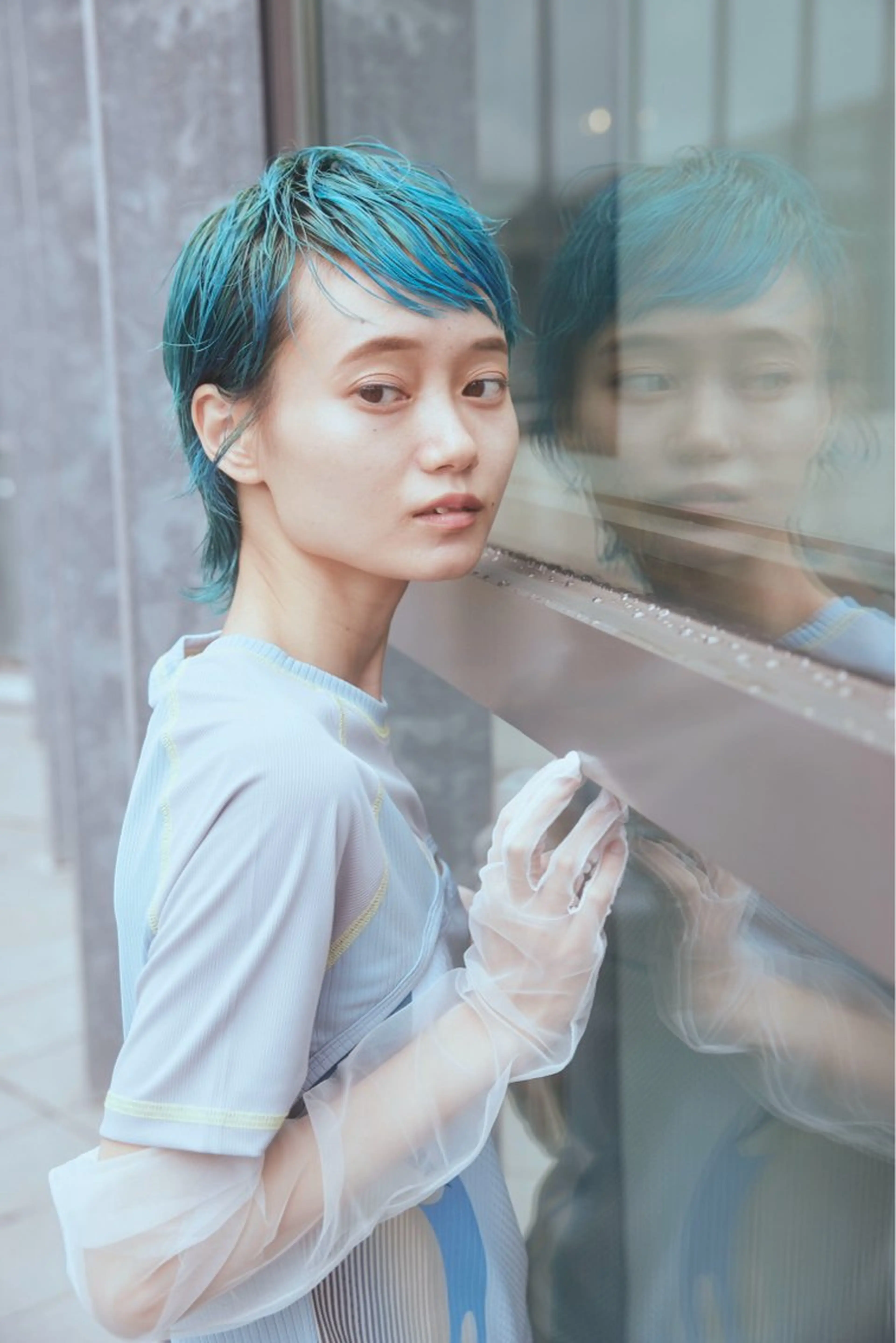 ショート カラー ヘアカラー トリートメント 坂本 圭太朗のヘアスタイル