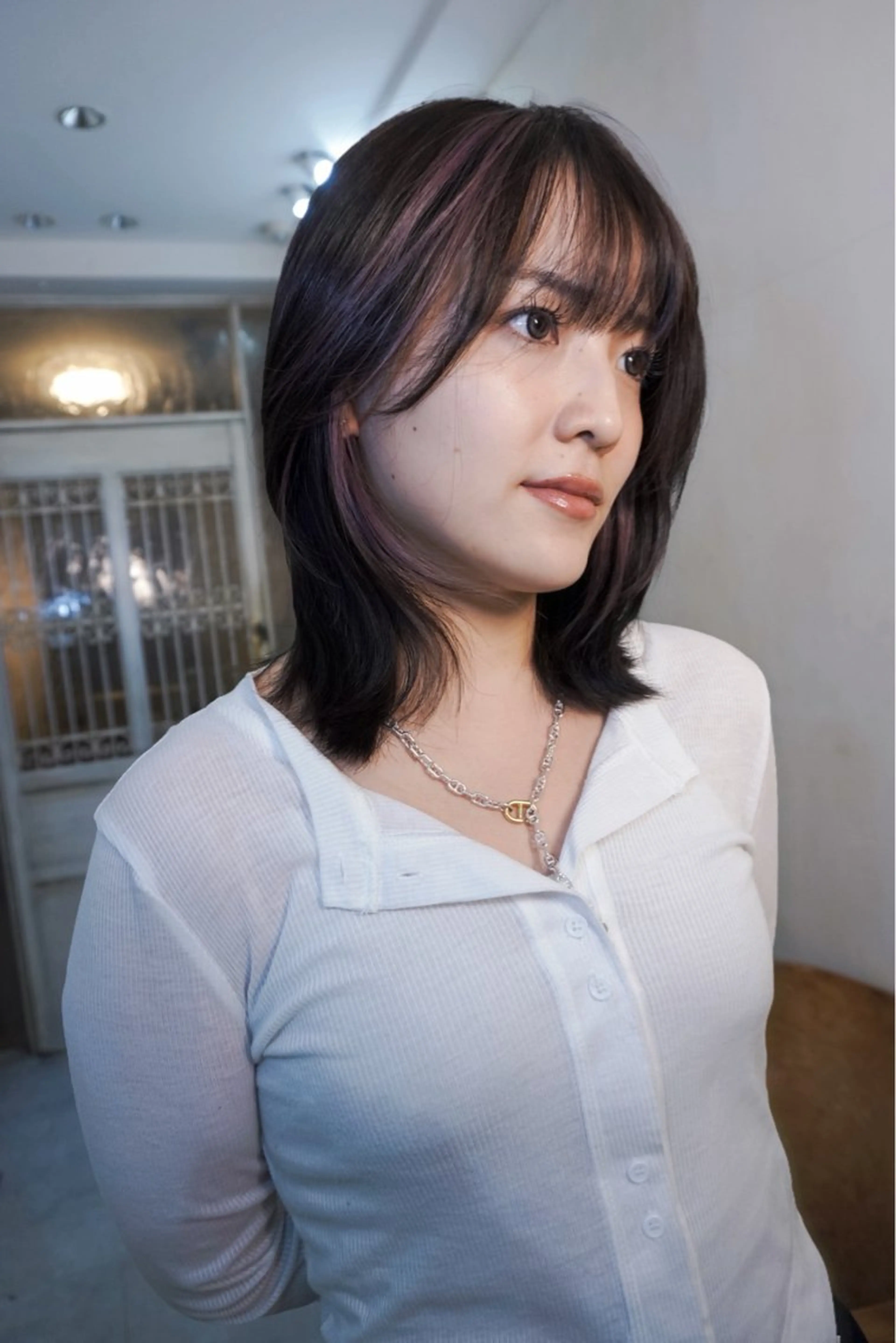 ミディアム カット ヘッドスパ MINX aoyama所属・レイヤーカット/ 管原久遠のヘアスタイル