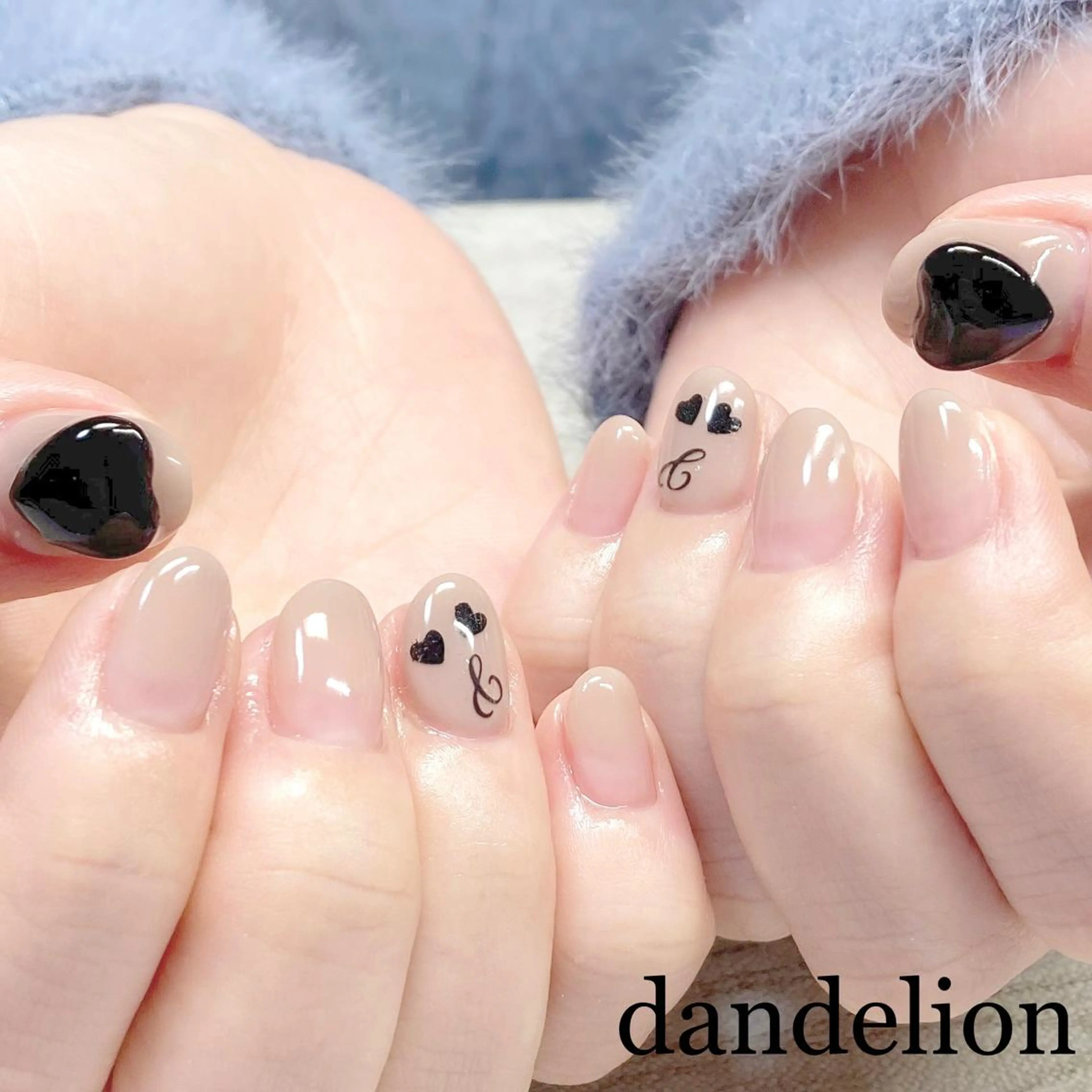 ネイル ハンドネイル ハンドケア dandelion ダンデライオンのネイルデザイン