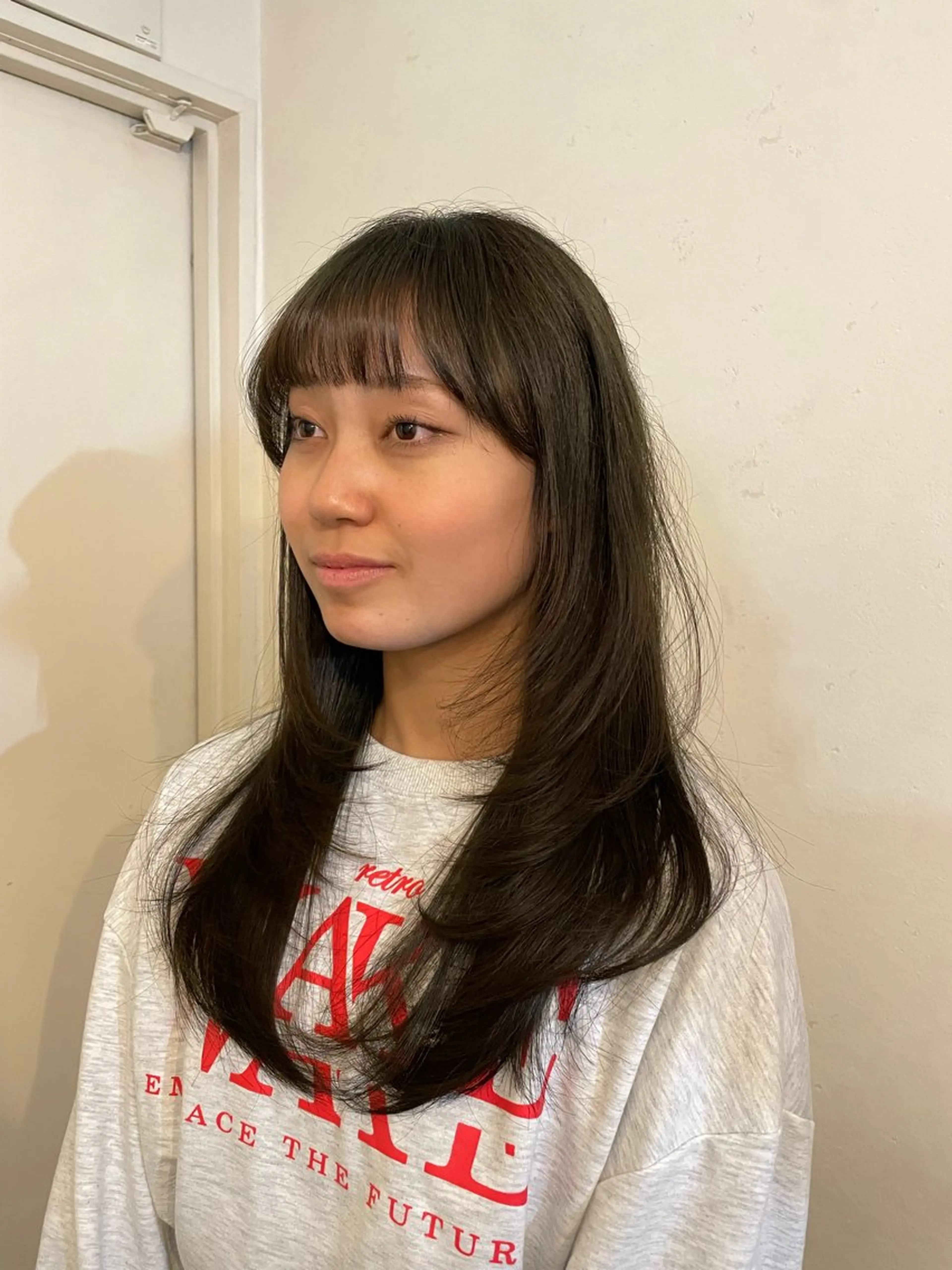 ロング カラー 透明感カラー ヘアカラー トリートメント 大阪/梅田すぐ /パーマ落とし専門店のヘアスタイル