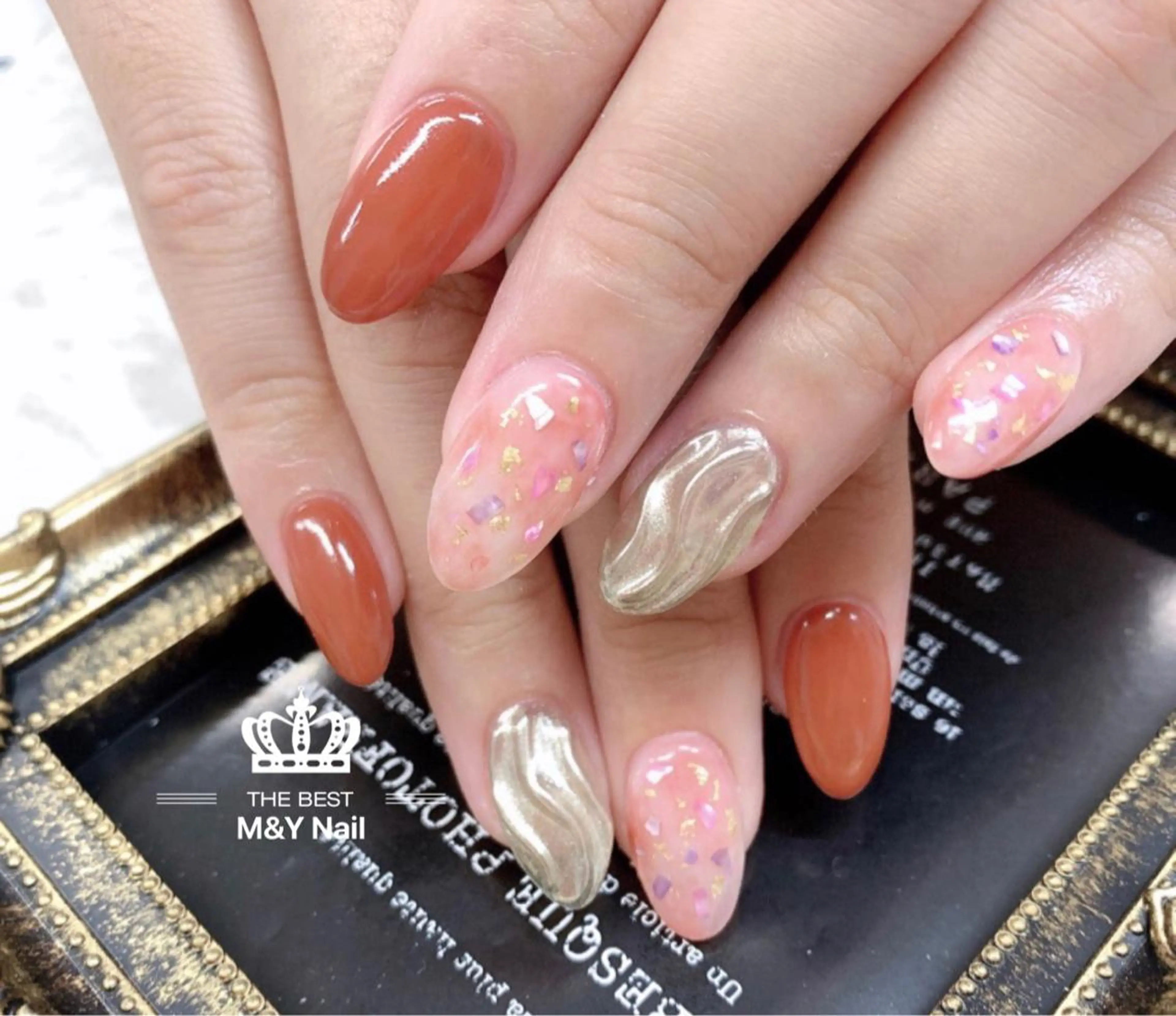 カラー ネイル ハンドネイル M&Y NailSalonのネイルデザイン