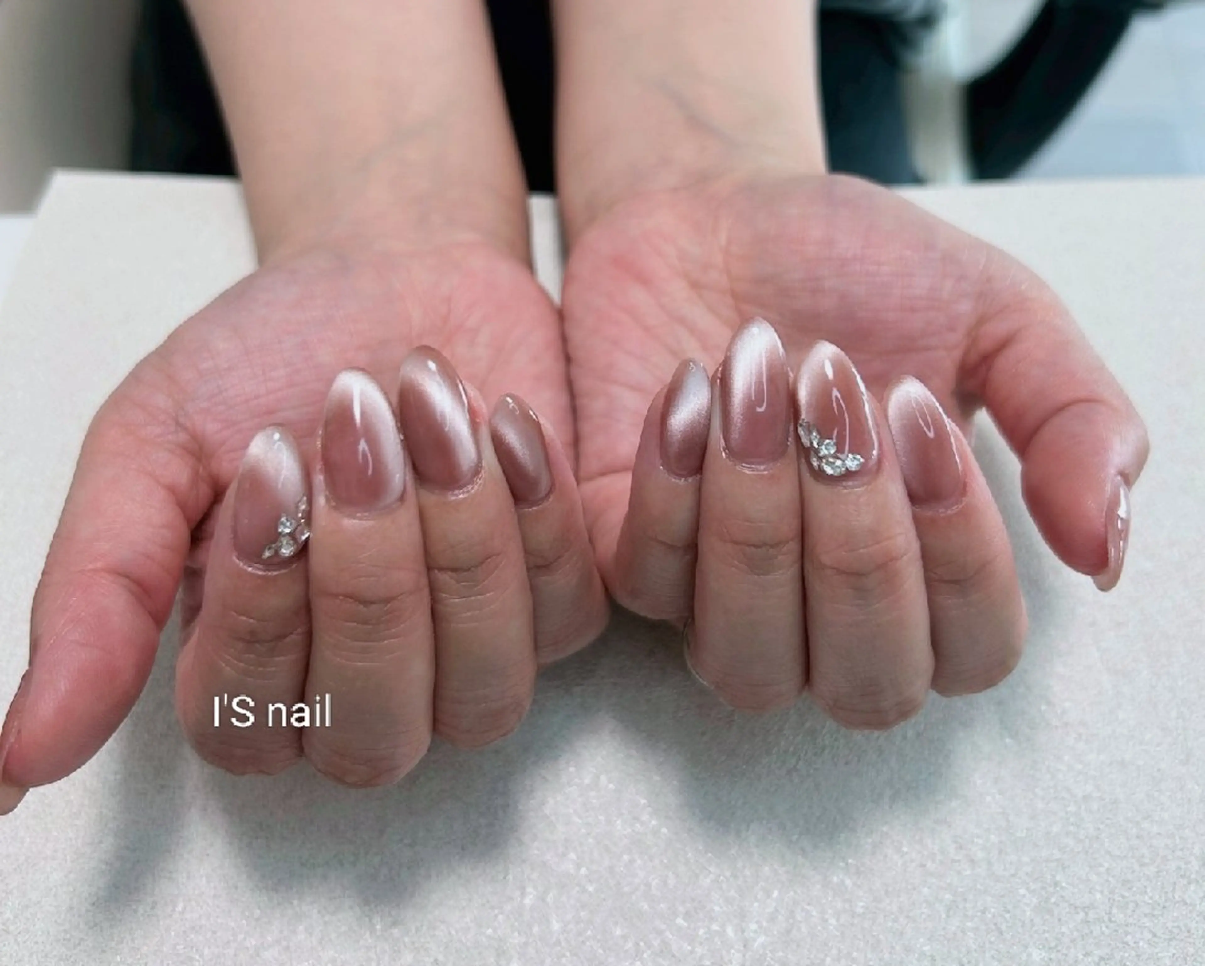 ネイル ピンク ハンドネイル I'S nail 佐野のネイルデザイン