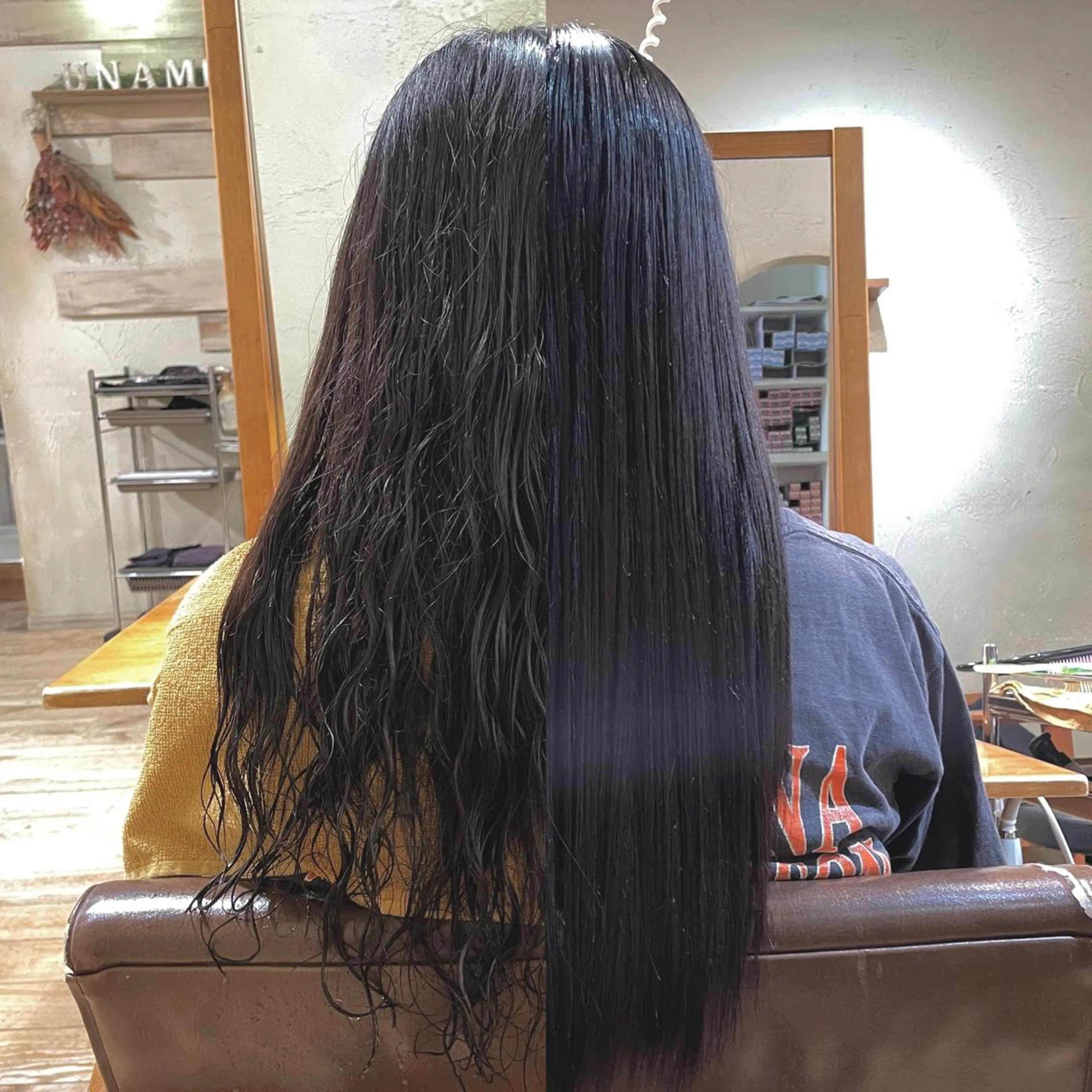 セミロング カラー パーマ ヘアアレンジ パーマ トリートメント ヘッドスパ ヘアセット Lani5710所属・🌈インナーカラー ‘ショウマ’🌈のヘアスタイル