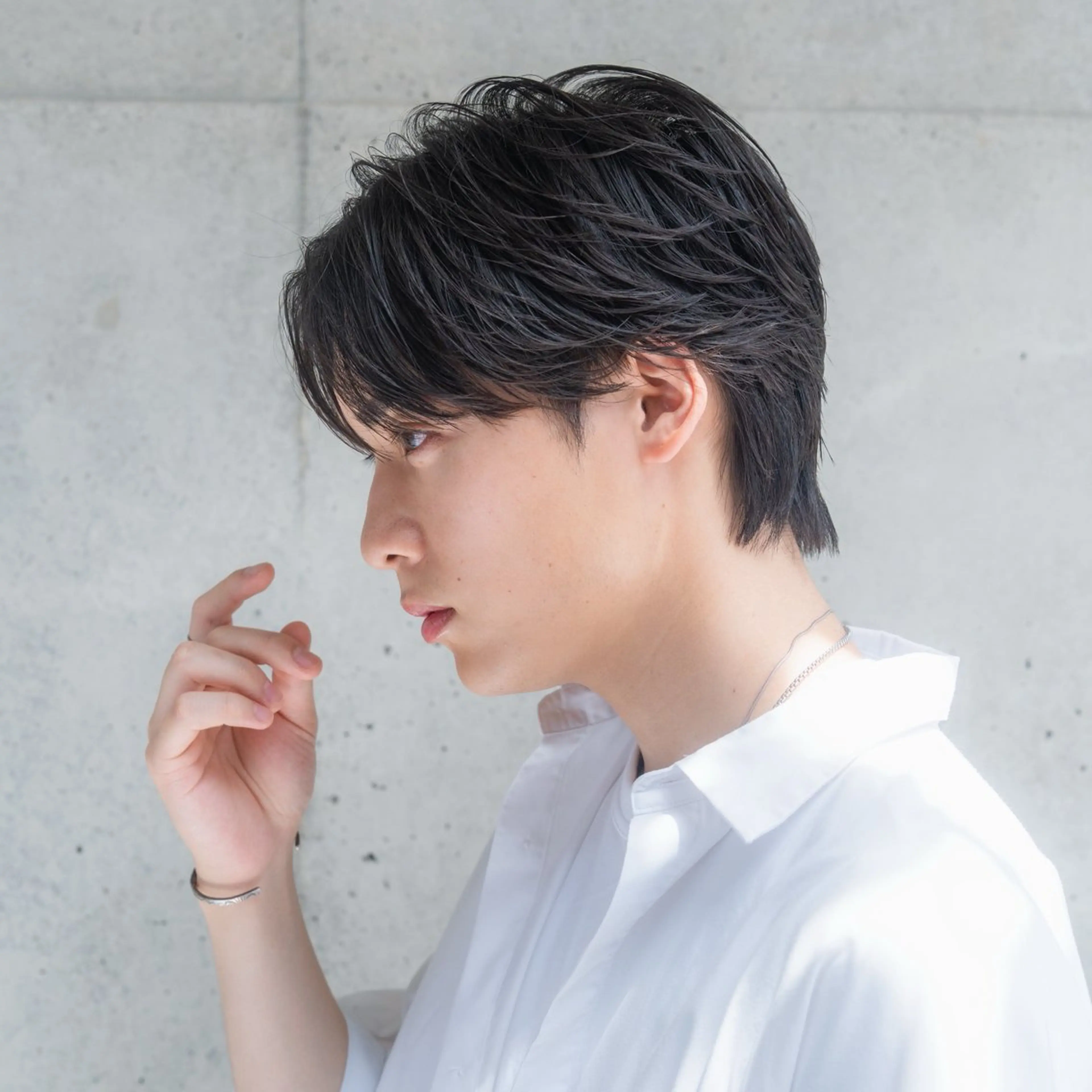 メンズ限定｜曲がる縮毛矯正＋カット｜自然な仕上がりの写真