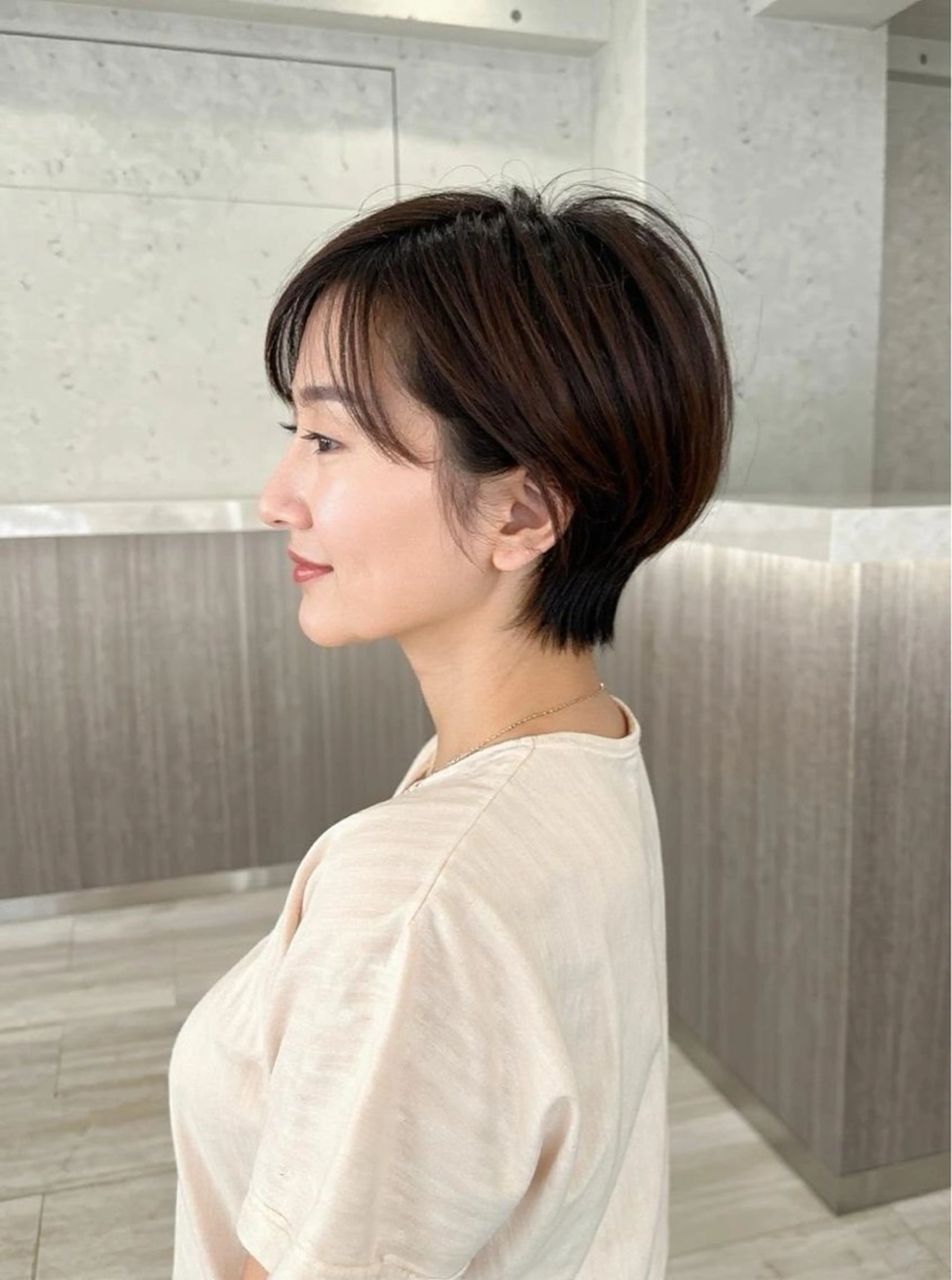 ショート カット ヘアカラー トリートメント 佐藤優晟/カラー特化 /ショート/表参道のヘアスタイル