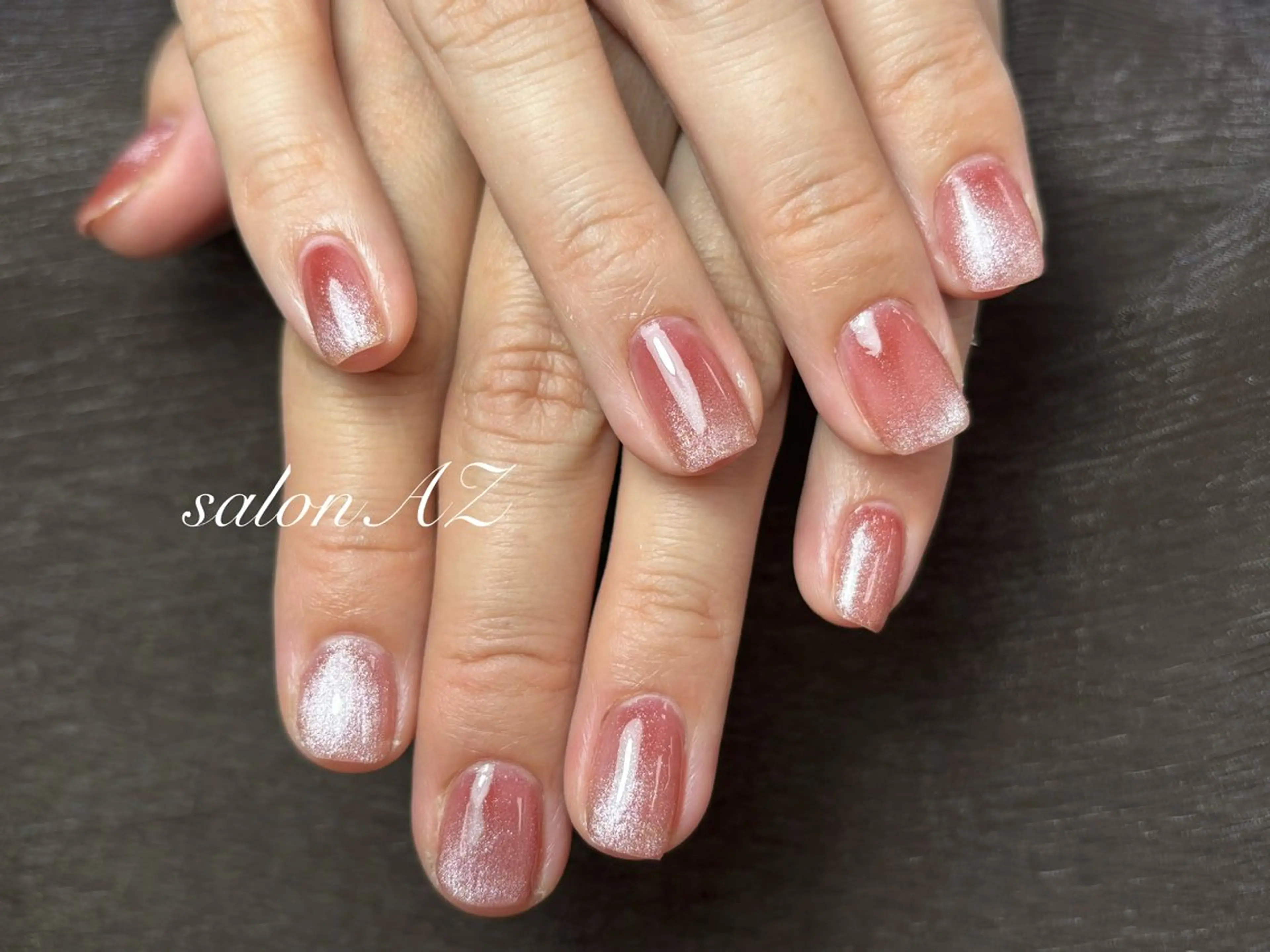 ネイル アートネイル 長さ出し フットネイル フレンチネイル ジェルネイル Salon  AZ所属・salon AZ jr．ネイリストのネイルデザイン