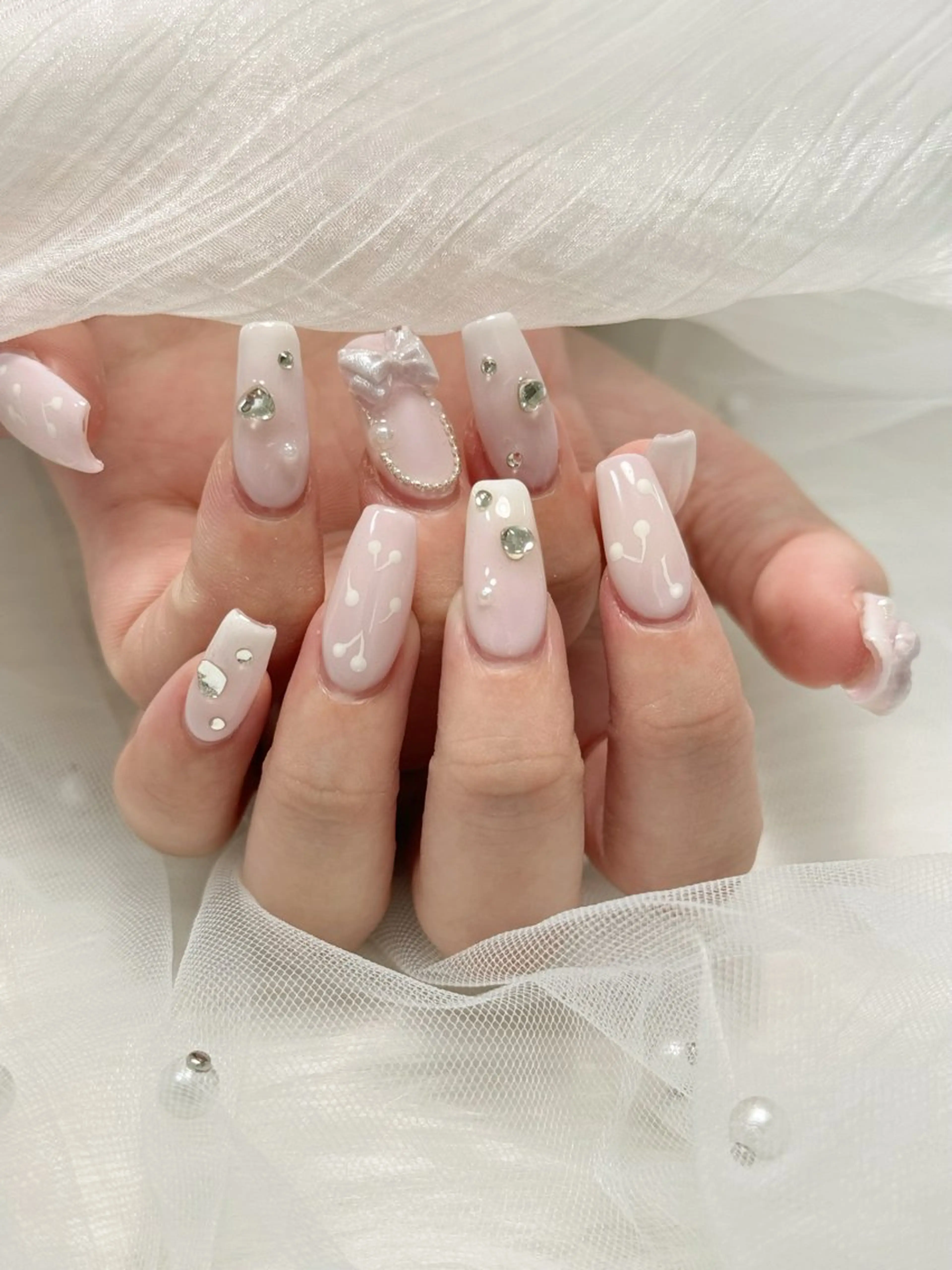 ネイル ハンドネイル pink nailのネイルデザイン