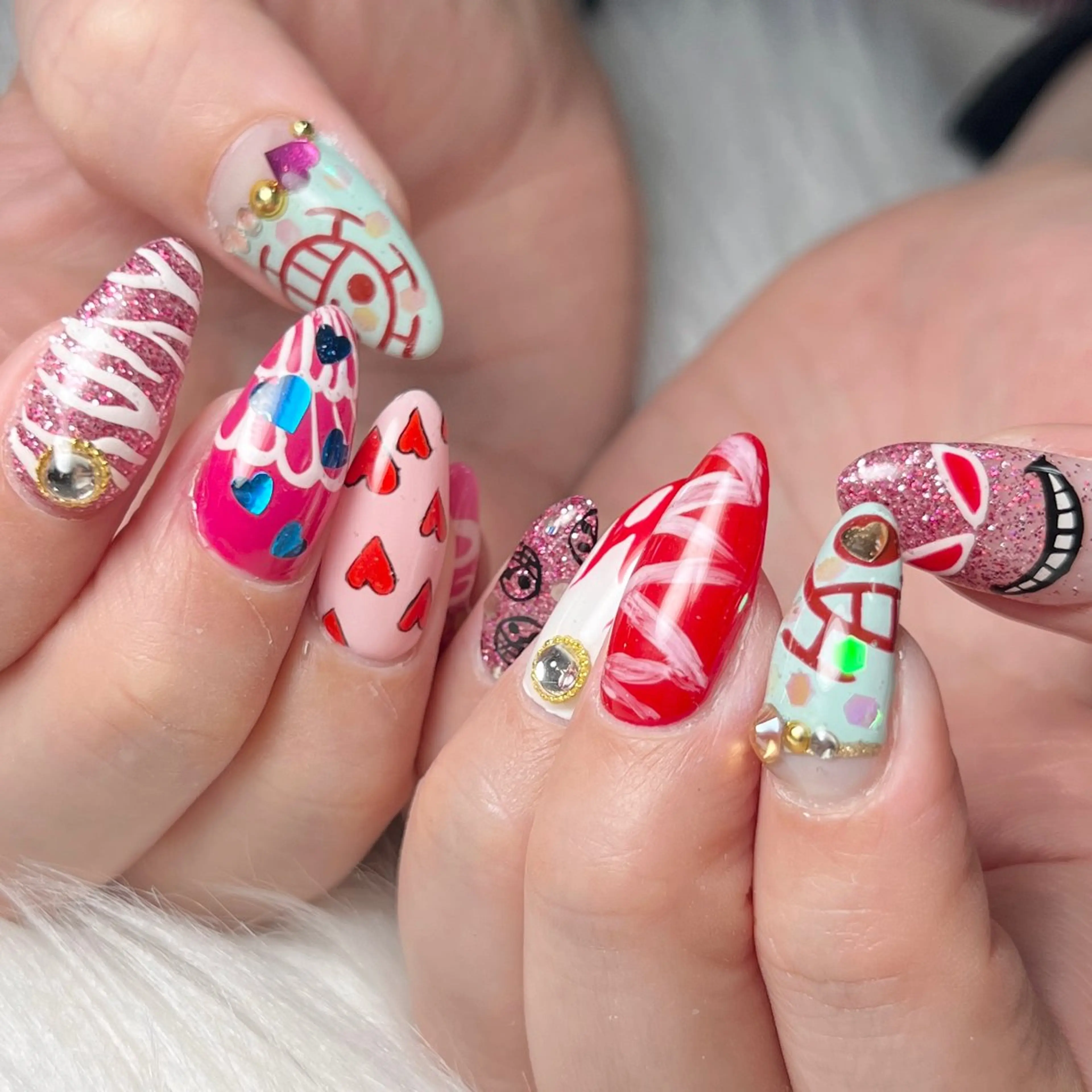 ネイル ハンドネイル 【Yappy🌈】 💖P-tanaのネイルデザイン