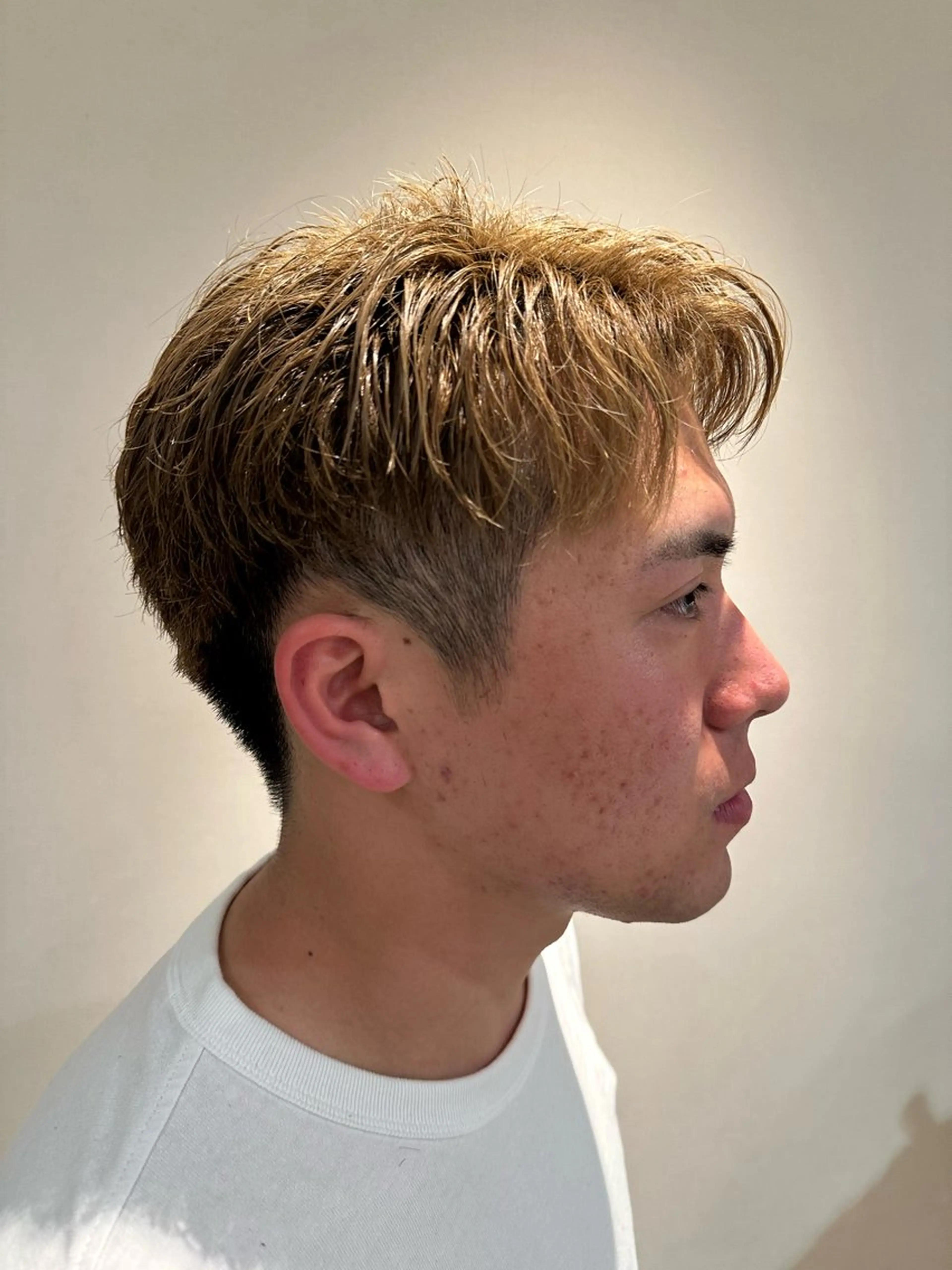 ショート ショートヘア 韓国風パーマ❁ fu-ka❁艶カラーのヘアスタイル