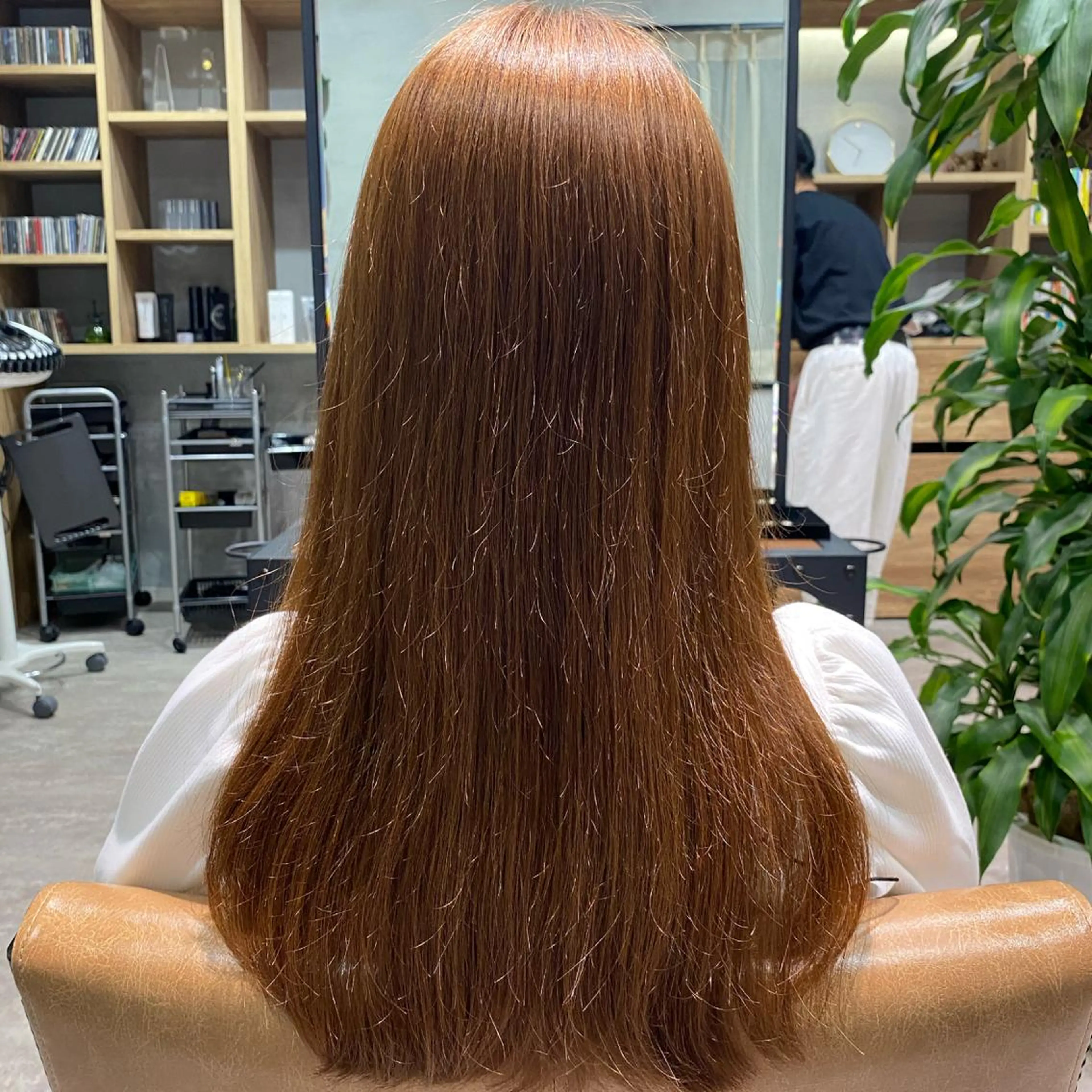 ロング トリートメント 大久保 優香のヘアスタイル